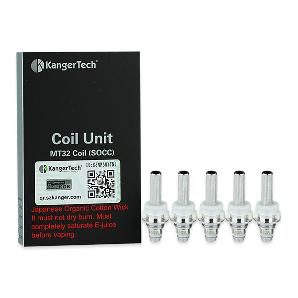 Kanger SOCC Replacement Coil 5 Pack、mySite、zt4zffjzw