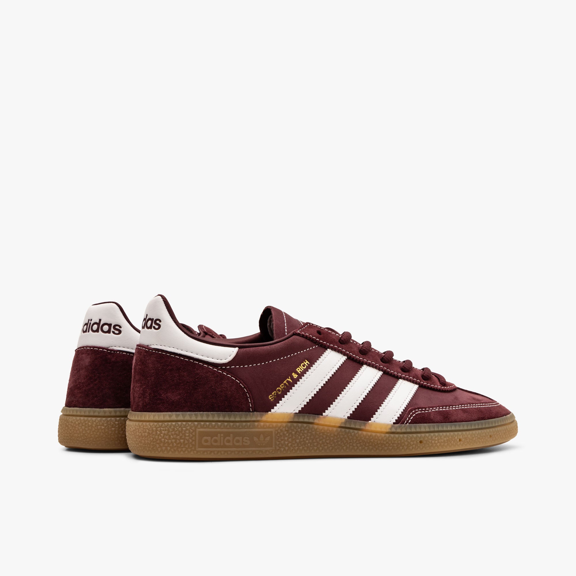  adidas Originals x Sporty & Rich Handball Spezial Shadow Red / Cloud White - Gum、mySite、merchandisen