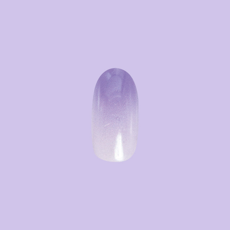 Purple Chrome Gradient | M | Oval - Press-on - Part of set、mySite、solidvoid