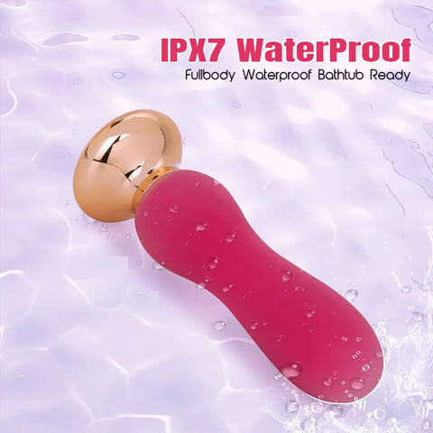 G-Spot Vibrating Silicone Anal Plug