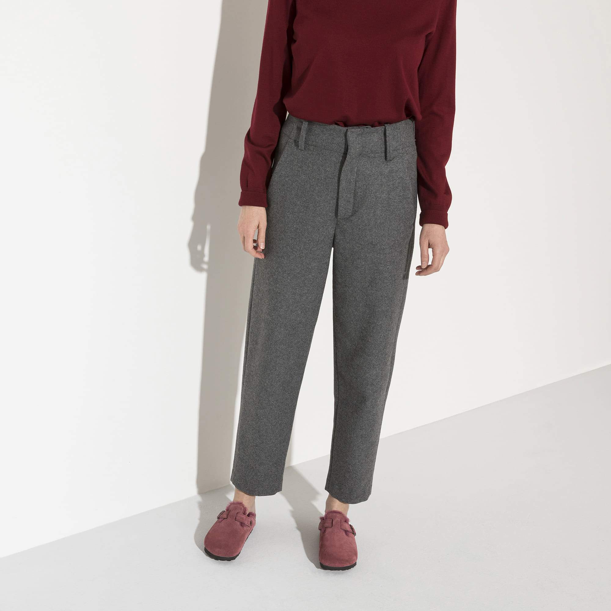 Boston Shearling Suede Leather/Shearling、mySite、gtrtttuynbv