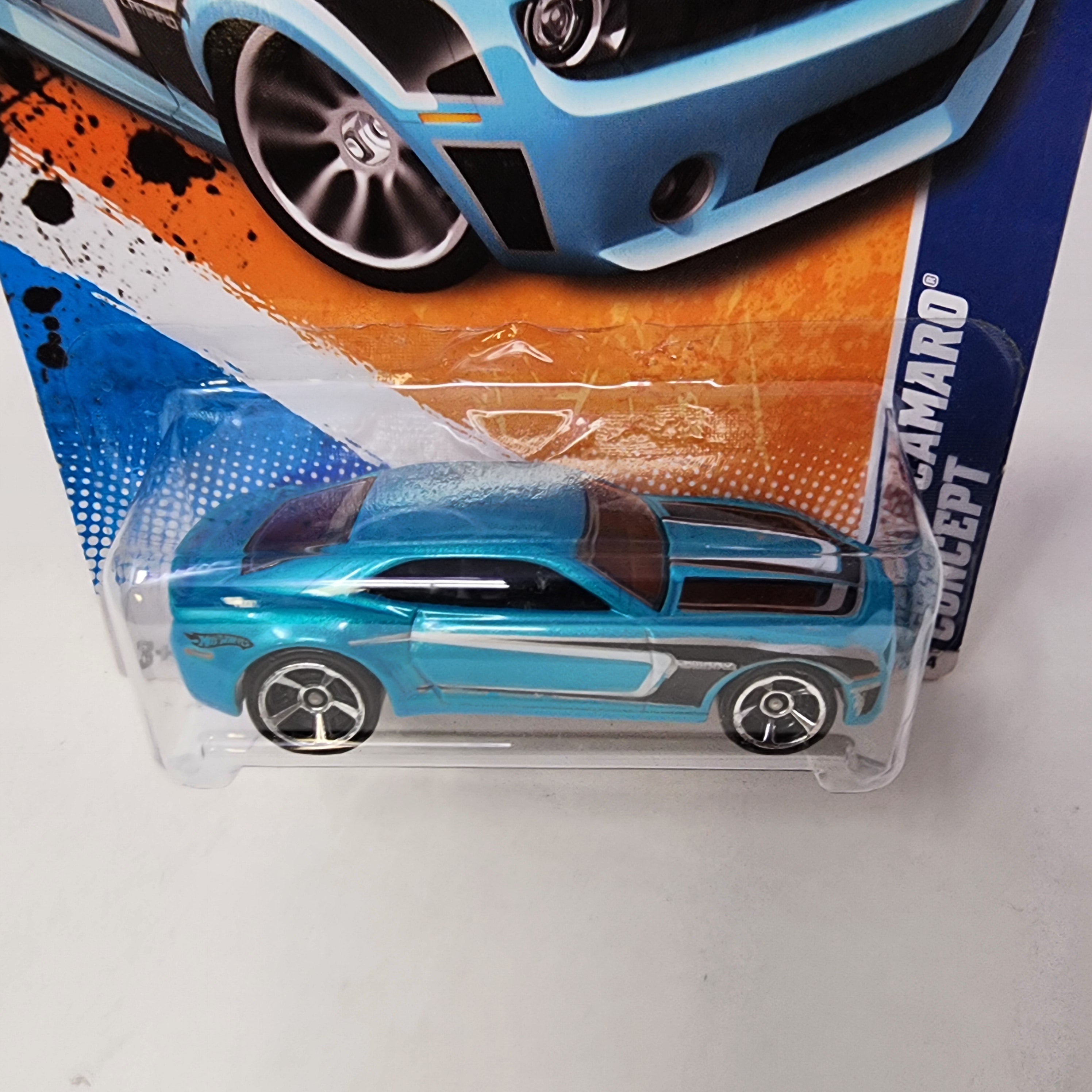 Chevy Camaro Concept #113 * Teal * Hot Wheels 2011、mySite、hgirdovlk