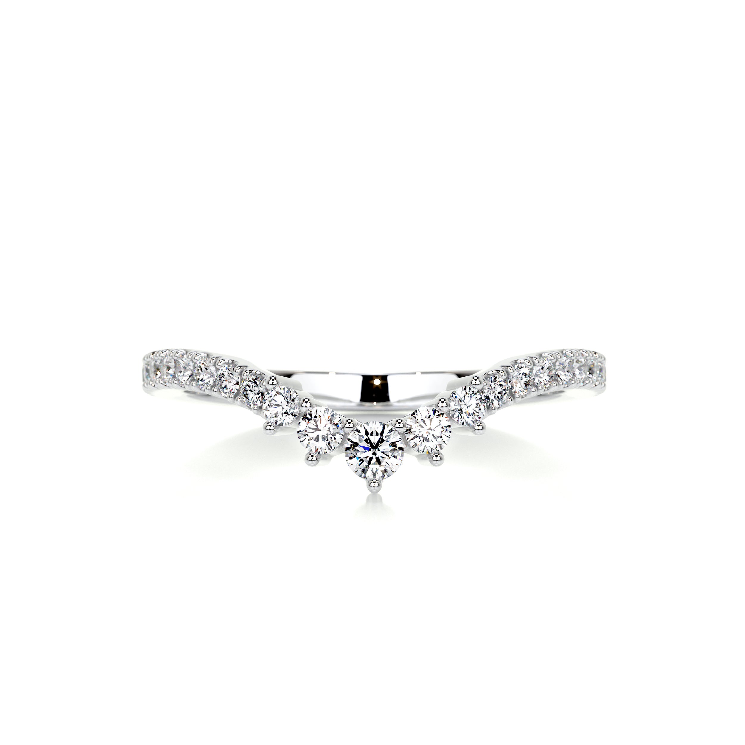 Mia Diamond Wedding Ring (0.35 Carat) -14K White Gold、mySite、hinf8tx79