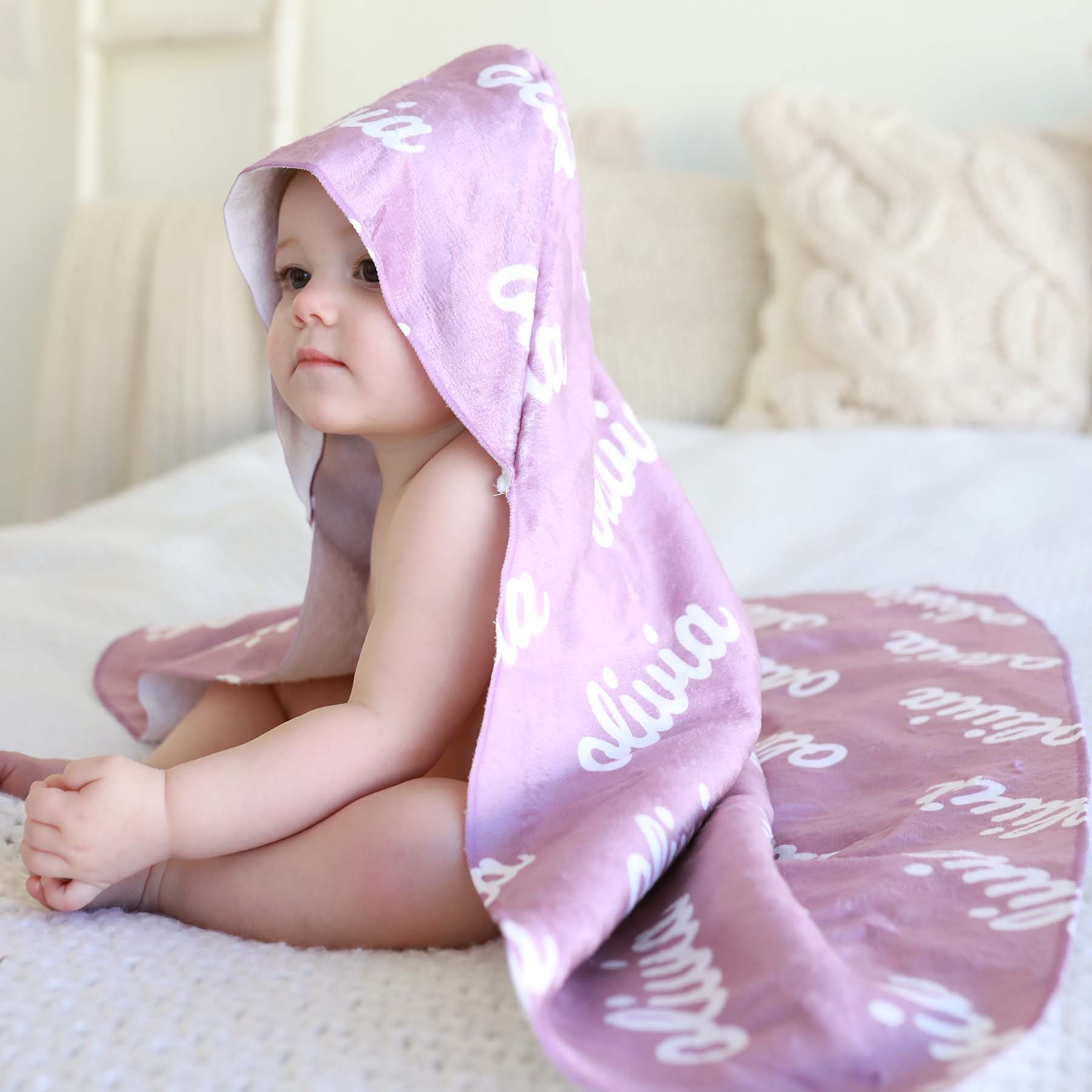  Personalized Hooded Towel | Solids、mySite、layawaytickets