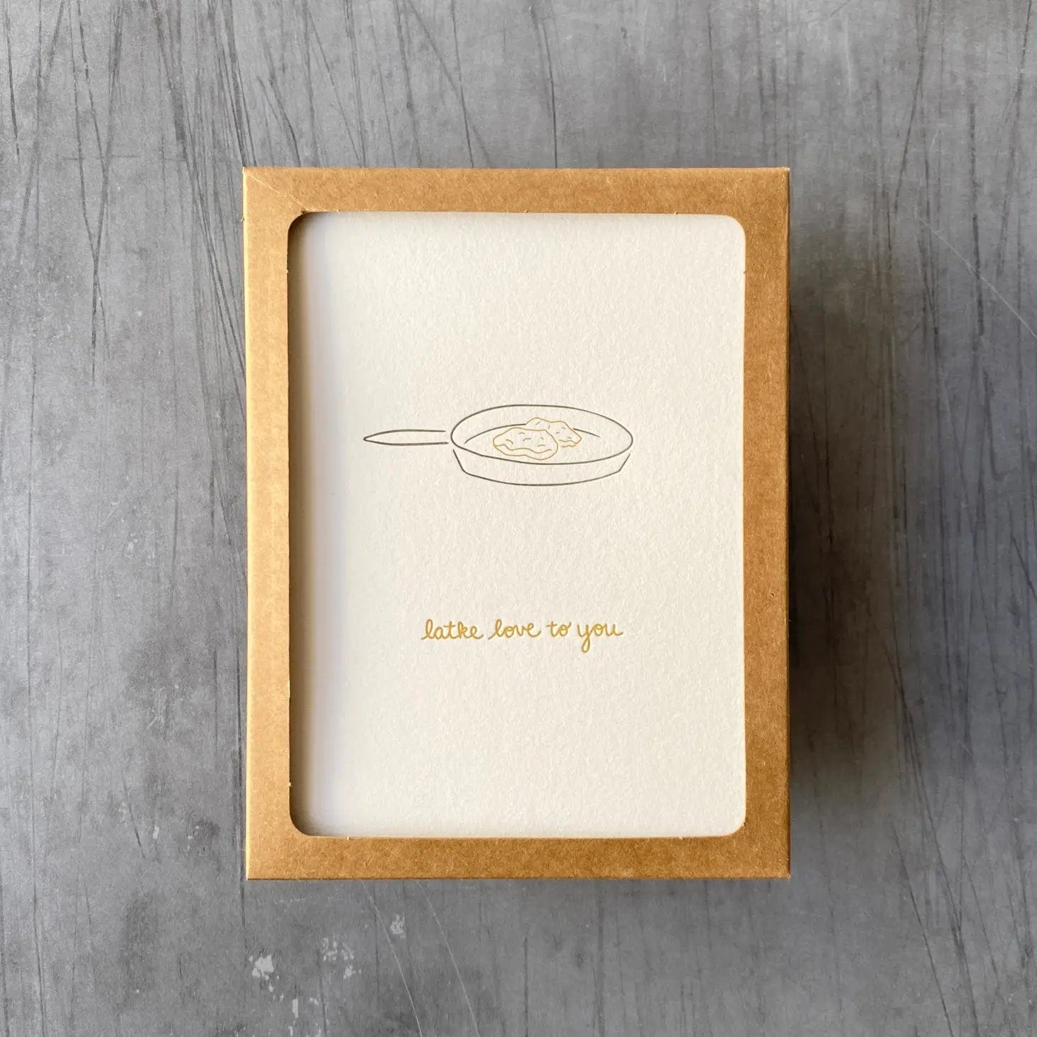 Latke Love to You Holiday Cards, Pack of 6、mySite、topwebapps