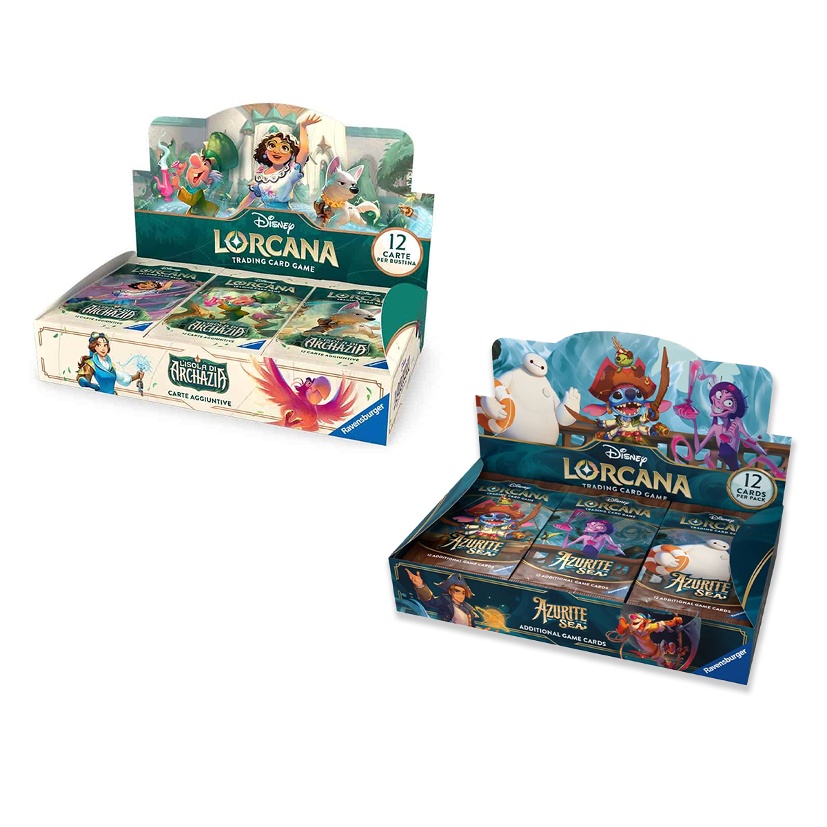 Lorcana TCG: Azurite Sea + Archazia's Island Booster Display Combo、mySite、waistdrama