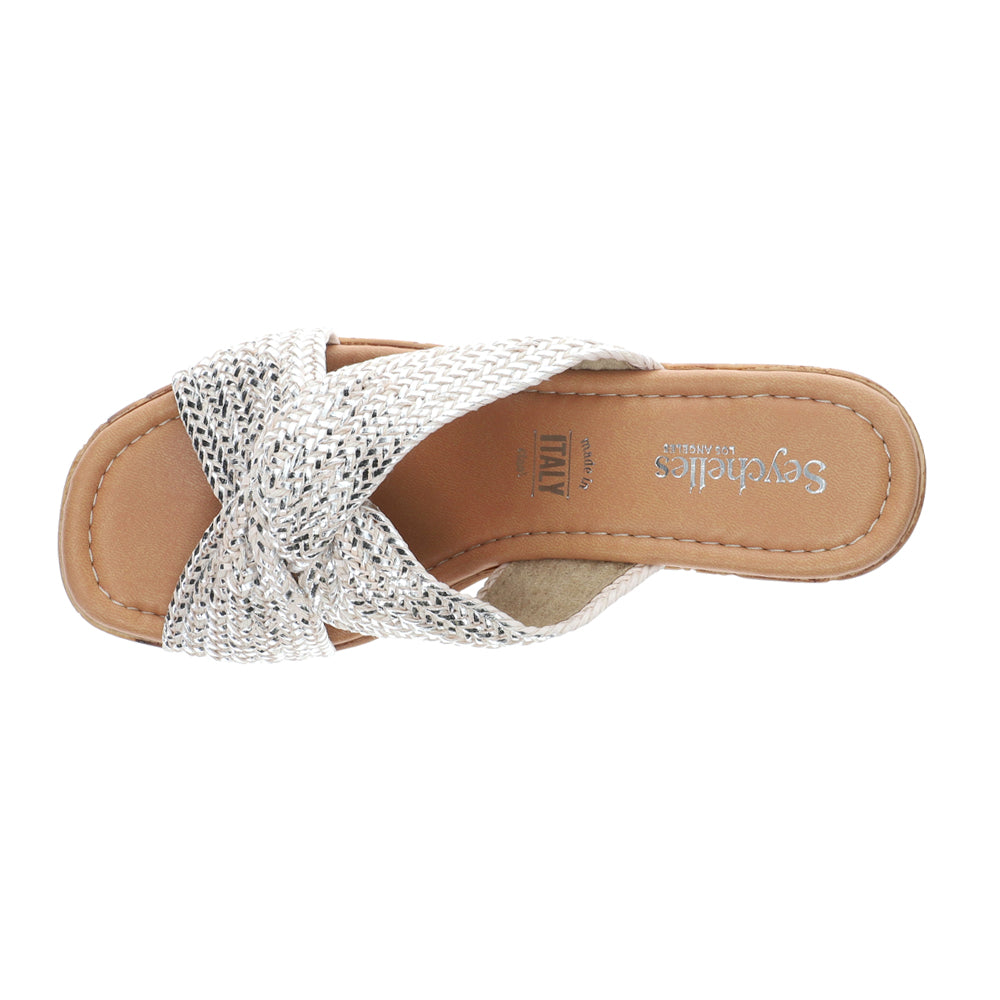 Adorned Metallic Platform Block Heel Sandals、mySite、gtrtttuynbv