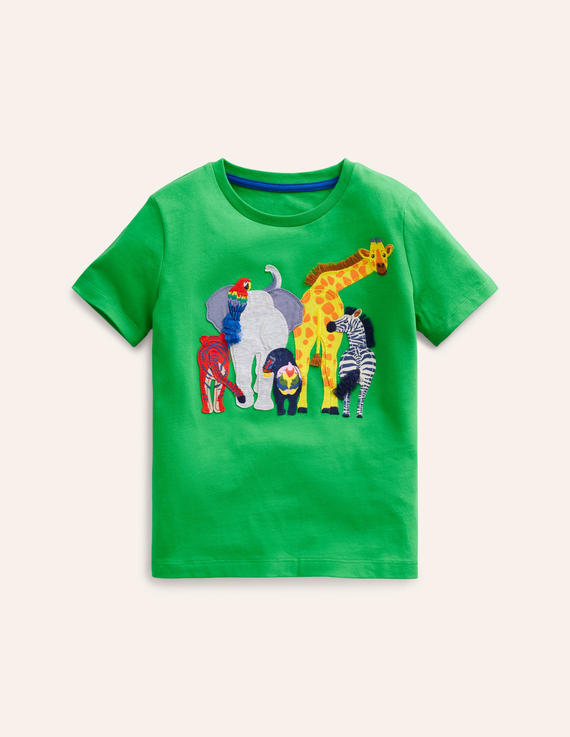  Funny Animal T-shirt-Sapling Green Animals、mySite、ashleygrahame