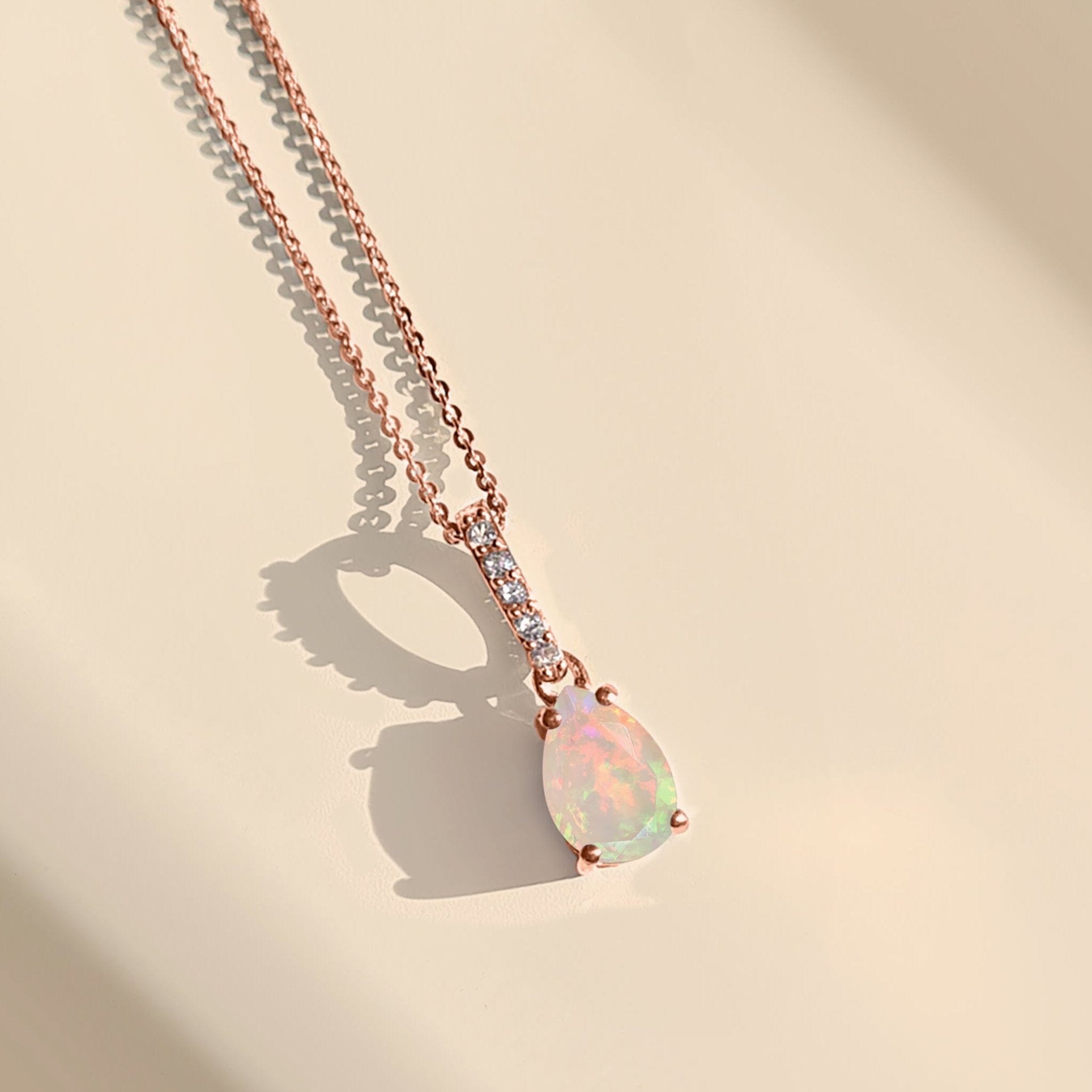 Opal Necklace Sway - October Birthstone、mySite、hinf8tx79