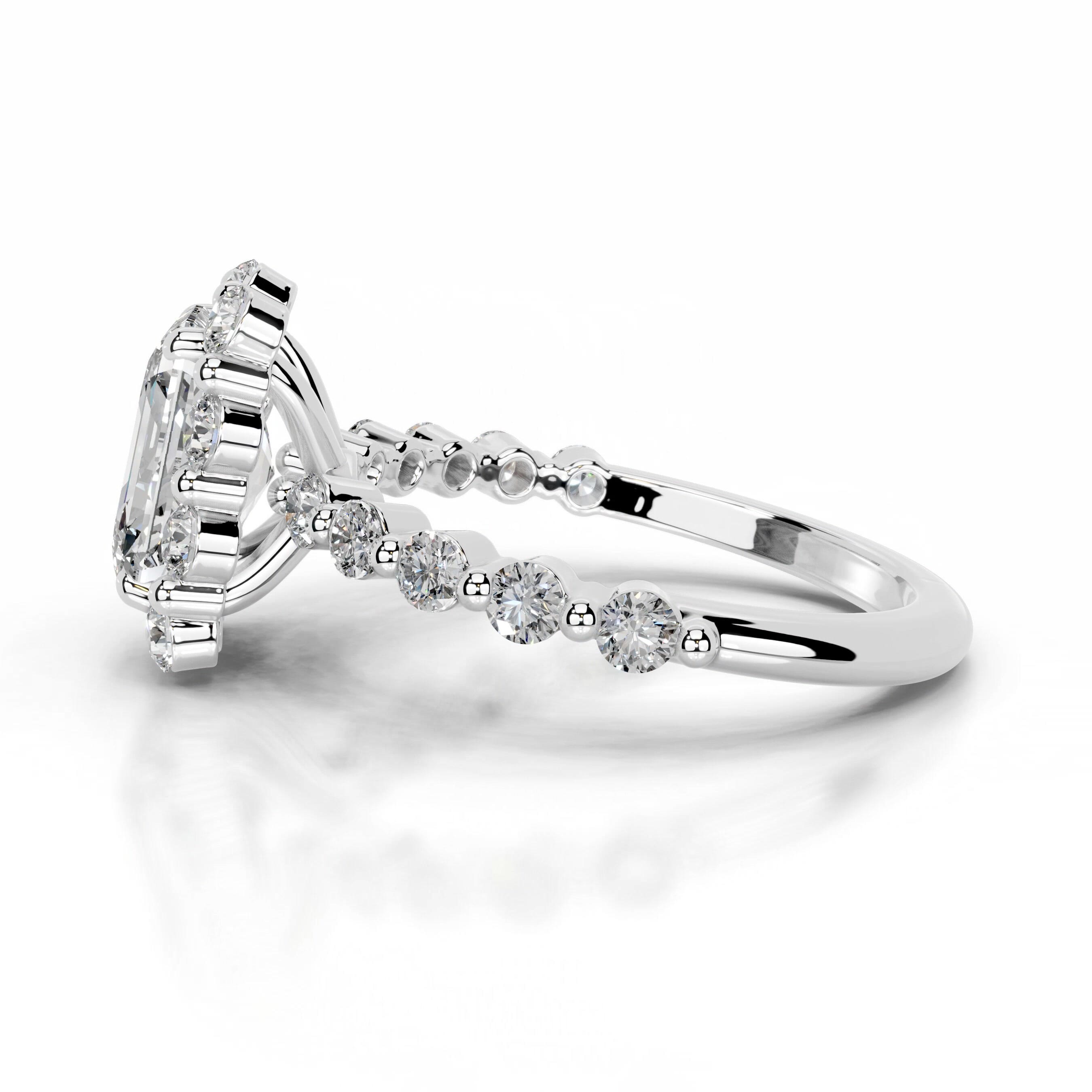 Nels Diamond Engagement Ring - 14 White Gold、mySite、hinf8tx79