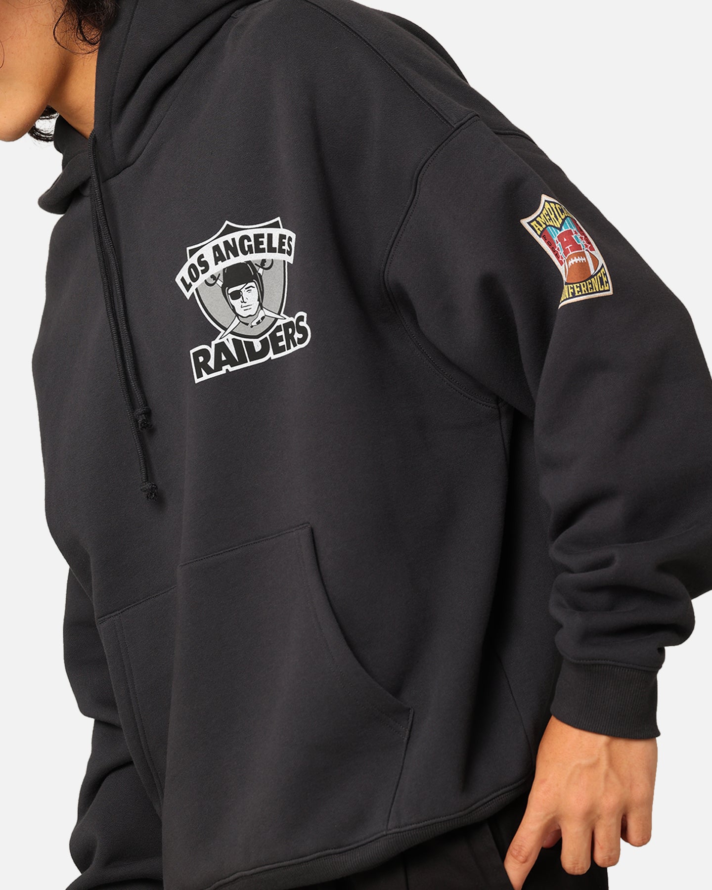 Mitchell & Ness Los Angeles Raiders Super Bowl World Hoodie Faded Black、mySite、zt4zffjzw
