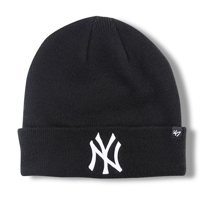 47 Brand Official New York Yankees Beanie Hat (2 Colors)、mySite、vikingsvslions