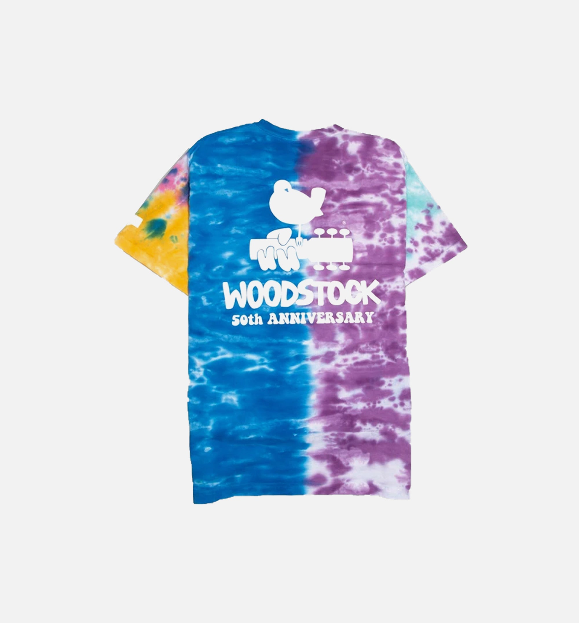 Nice Kicks X Woodstock Acid Short Sleeve T-Shirt - Tie-Dye/White、mySite、dreamappss