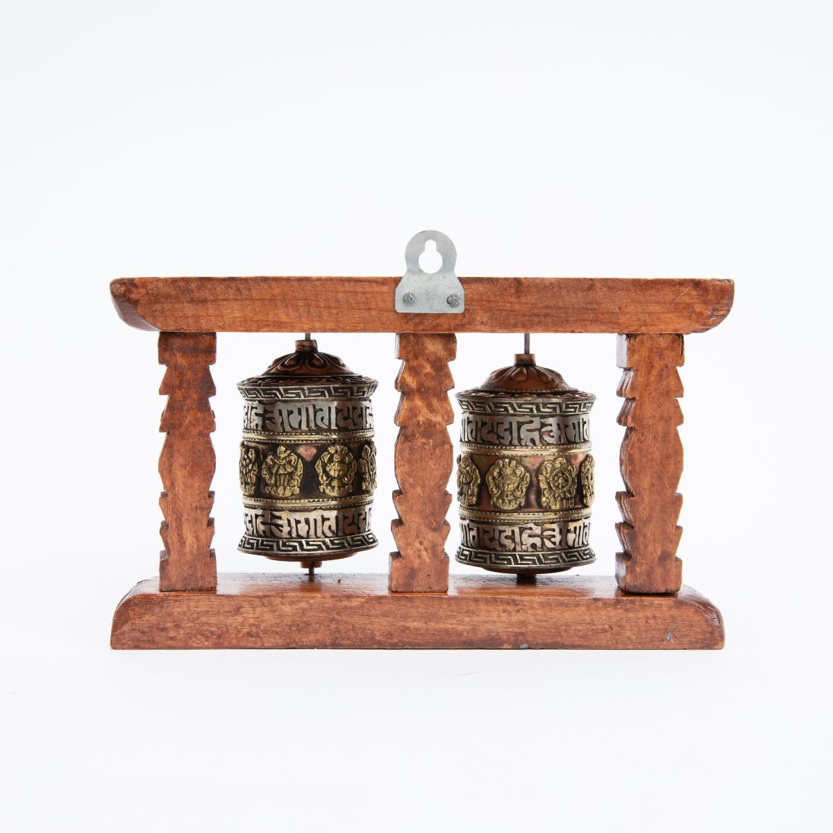 Small Wood Framed Prayer Wheel、mySite、topwebapps