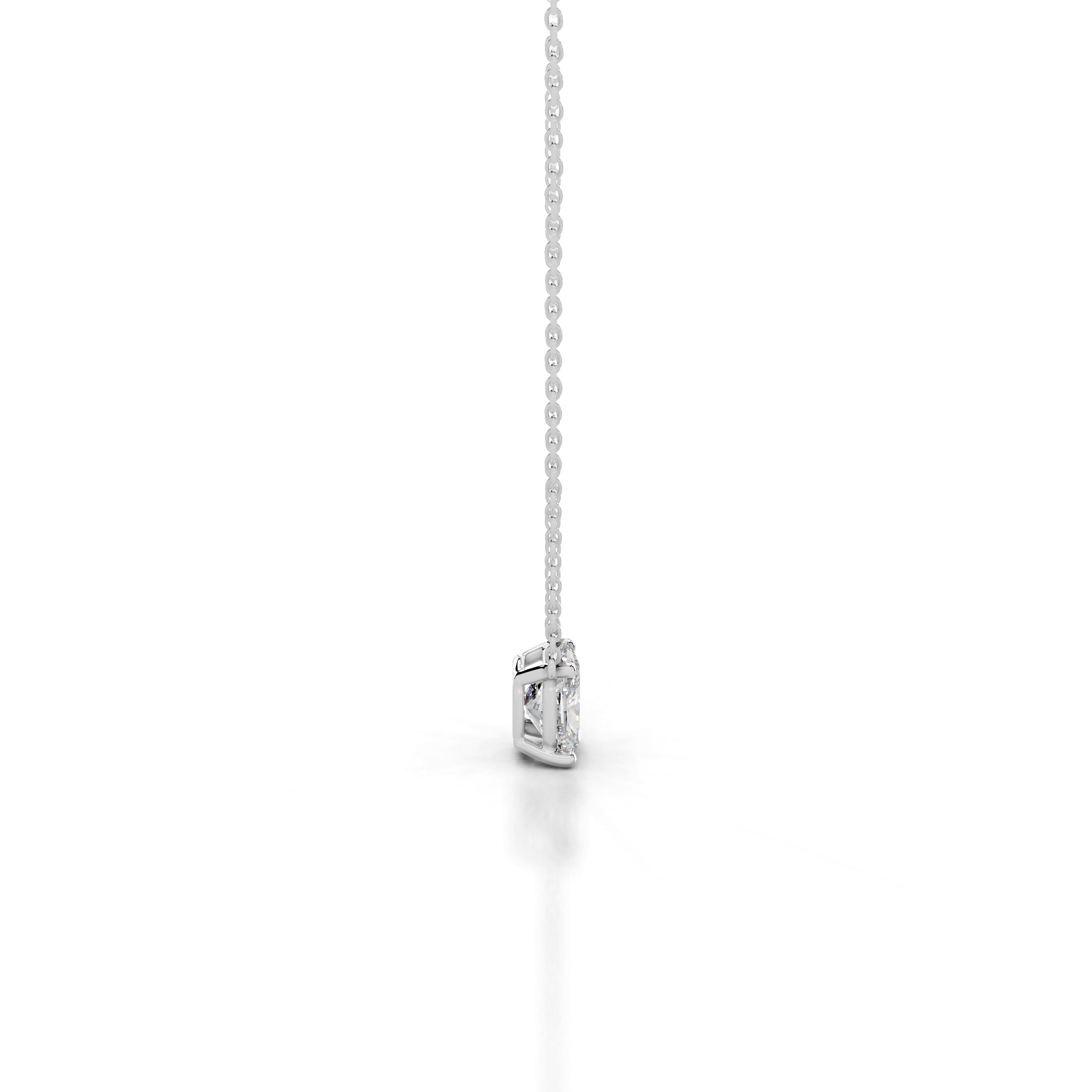 Mary Lab Grown Diamond Pendant - 14K White Gold、mySite、hinf8tx79