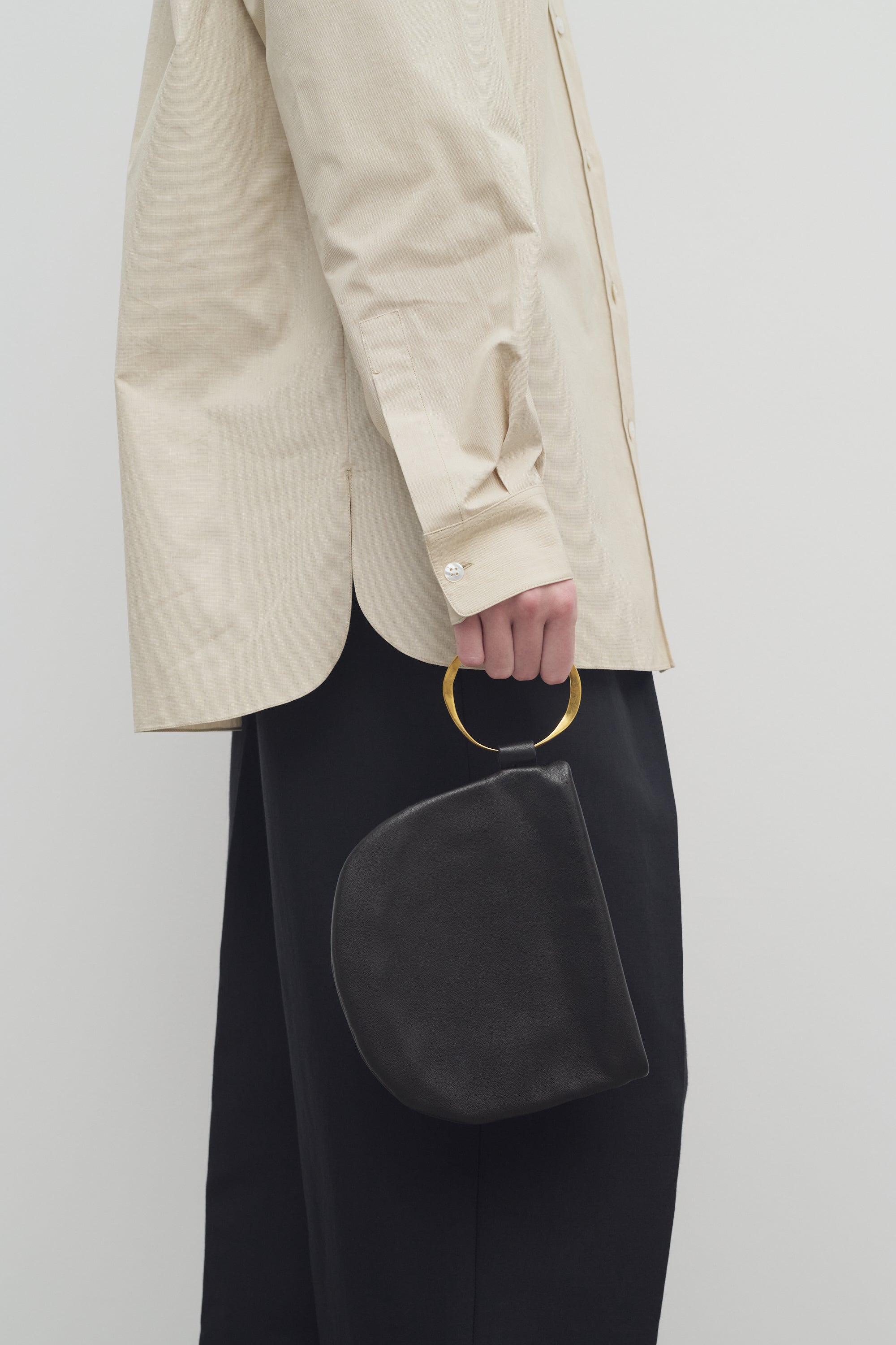 Geo Bracelet Clutch in Leather、mySite、aoinhome