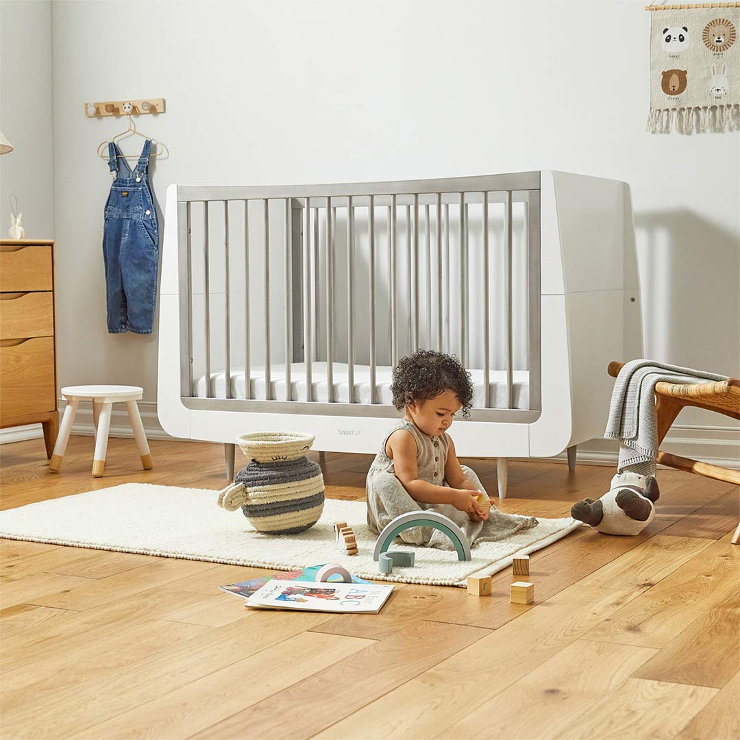 SnuzKot Cot Bed - The Natural Edit - Silver Birch、mySite、merchandisen