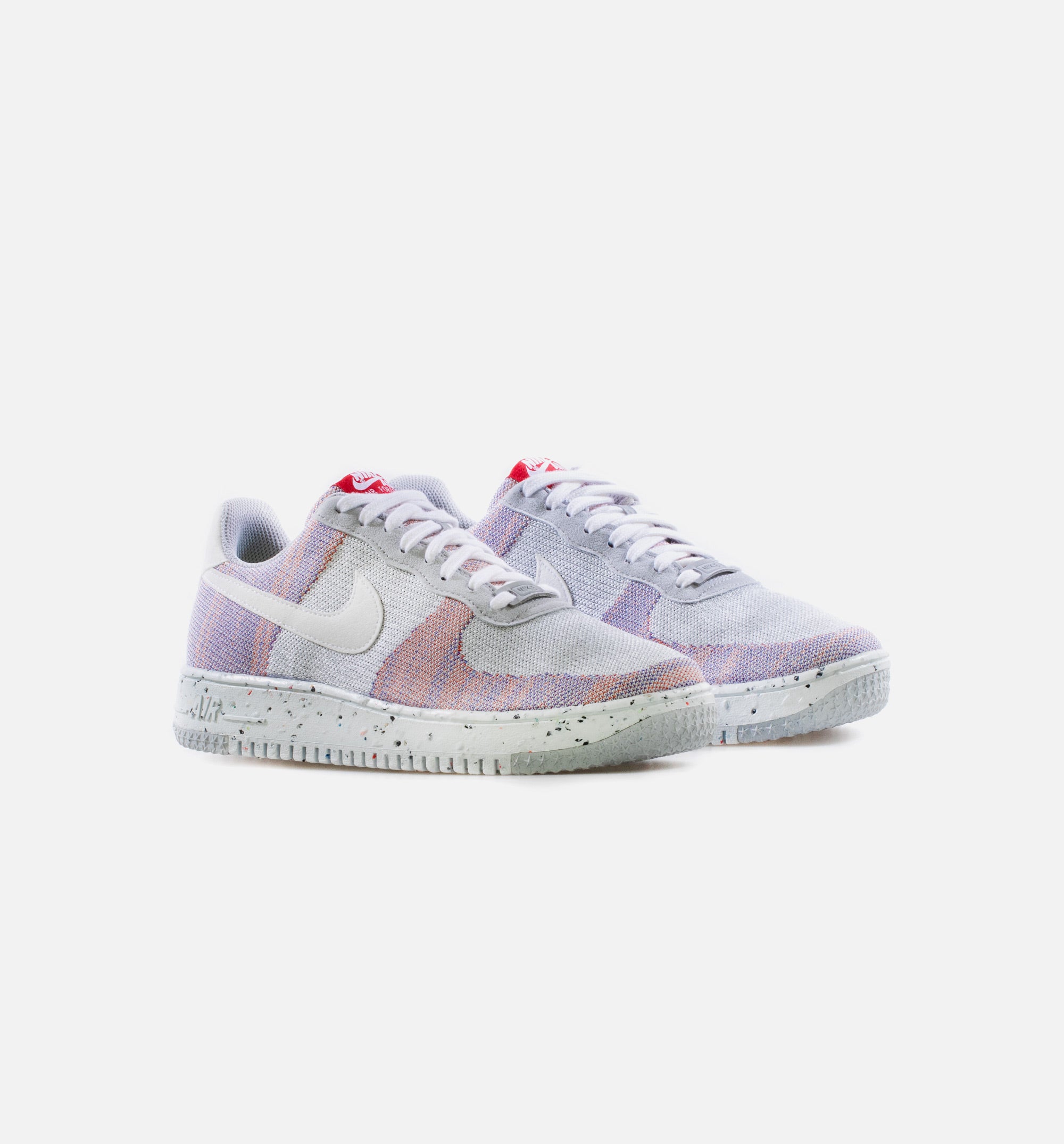 Air Force 1 Crater FlyKnit Mens Lifestyle Shoe - Wolf Grey/Pure Platinum/Gym Red/White、mySite、dreamappss