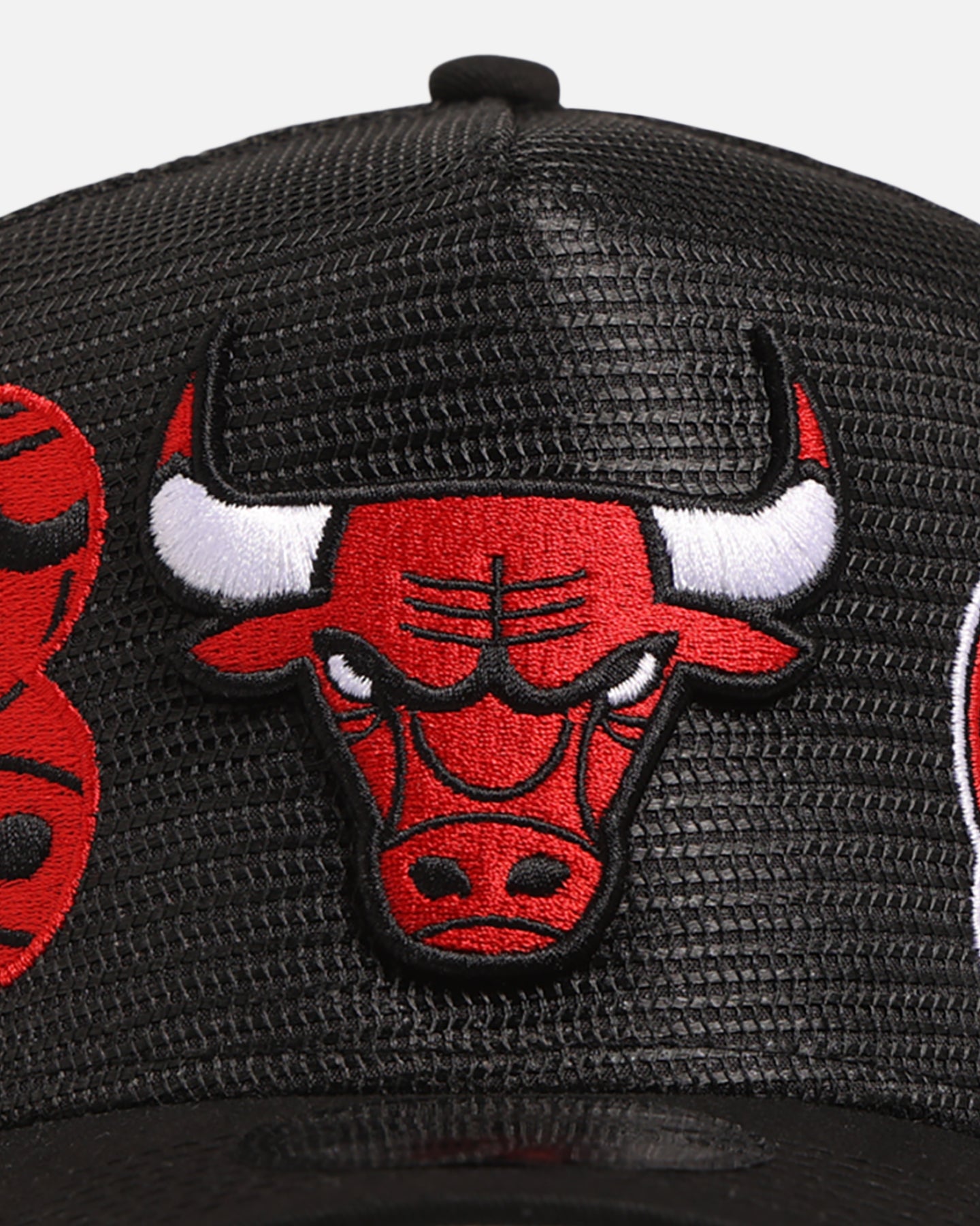 New Era Chicago Bulls 'Mesh Crown All Over Logos' 9FORTY A-Frame Snapback Official Team Colour、mySite、zt4zffjzw