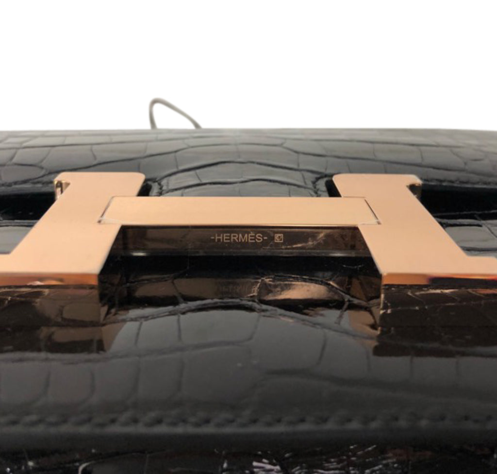Hermès Constance 24 Alligator Noir Bag、mySite、garminoutage.com