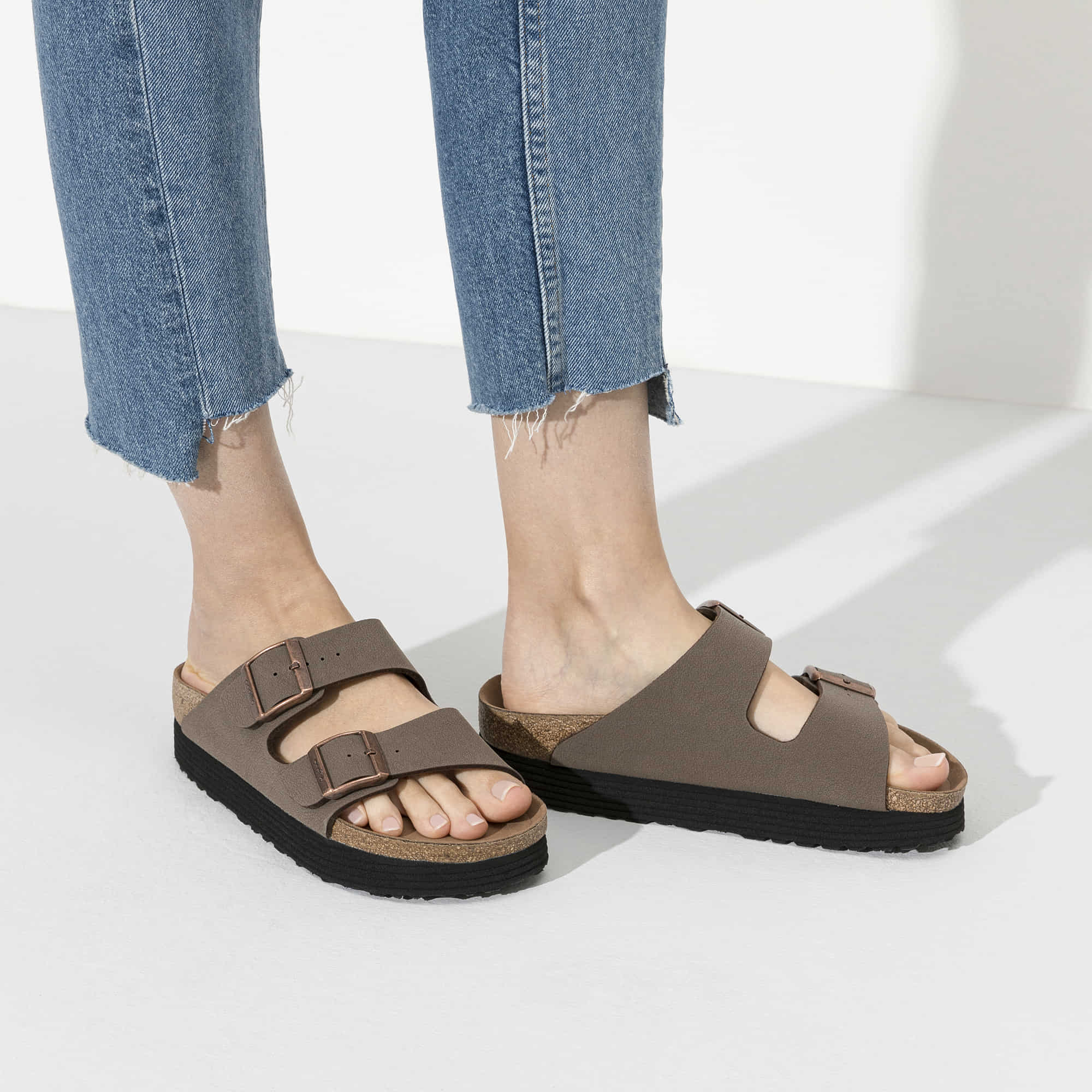 Arizona Platform Vegan Birko-Flor Nubuck、mySite、gtrtttuynbv