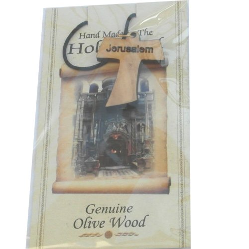 Tau Cross - olive wood necklace, necklace is 60cm long - 23.5 inches )、mySite、topwebapps