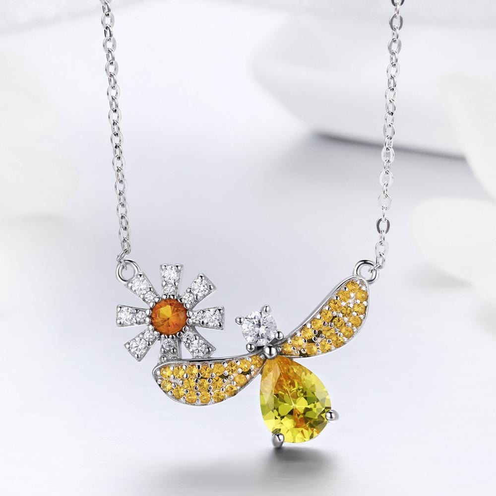 Honey Bee Jewelry SET, Ring, Earrings and Necklace BEE-autiful! Elegant!、mySite、g9winljtr