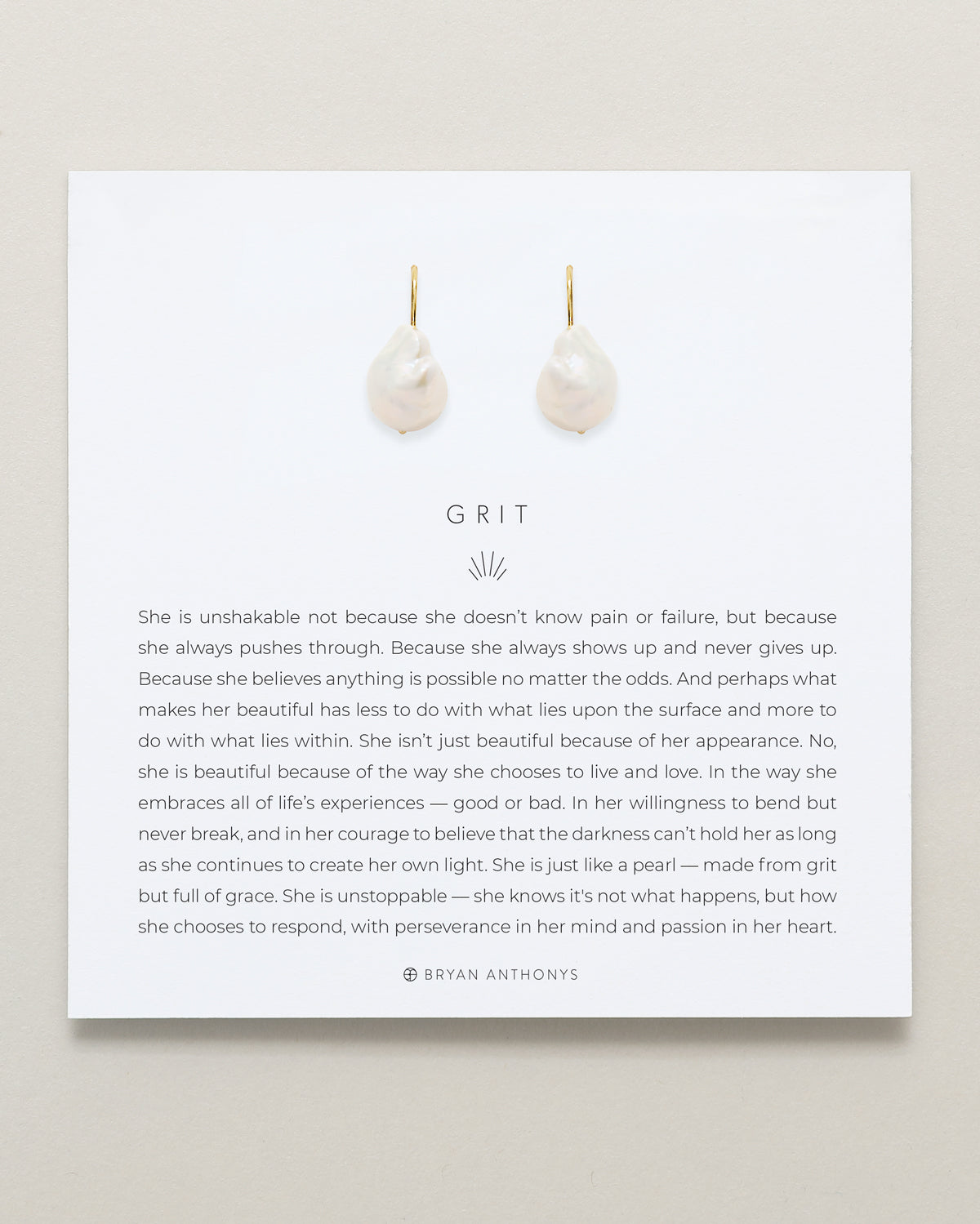 Grit Drop Earrings、mySite、hinf8tx79