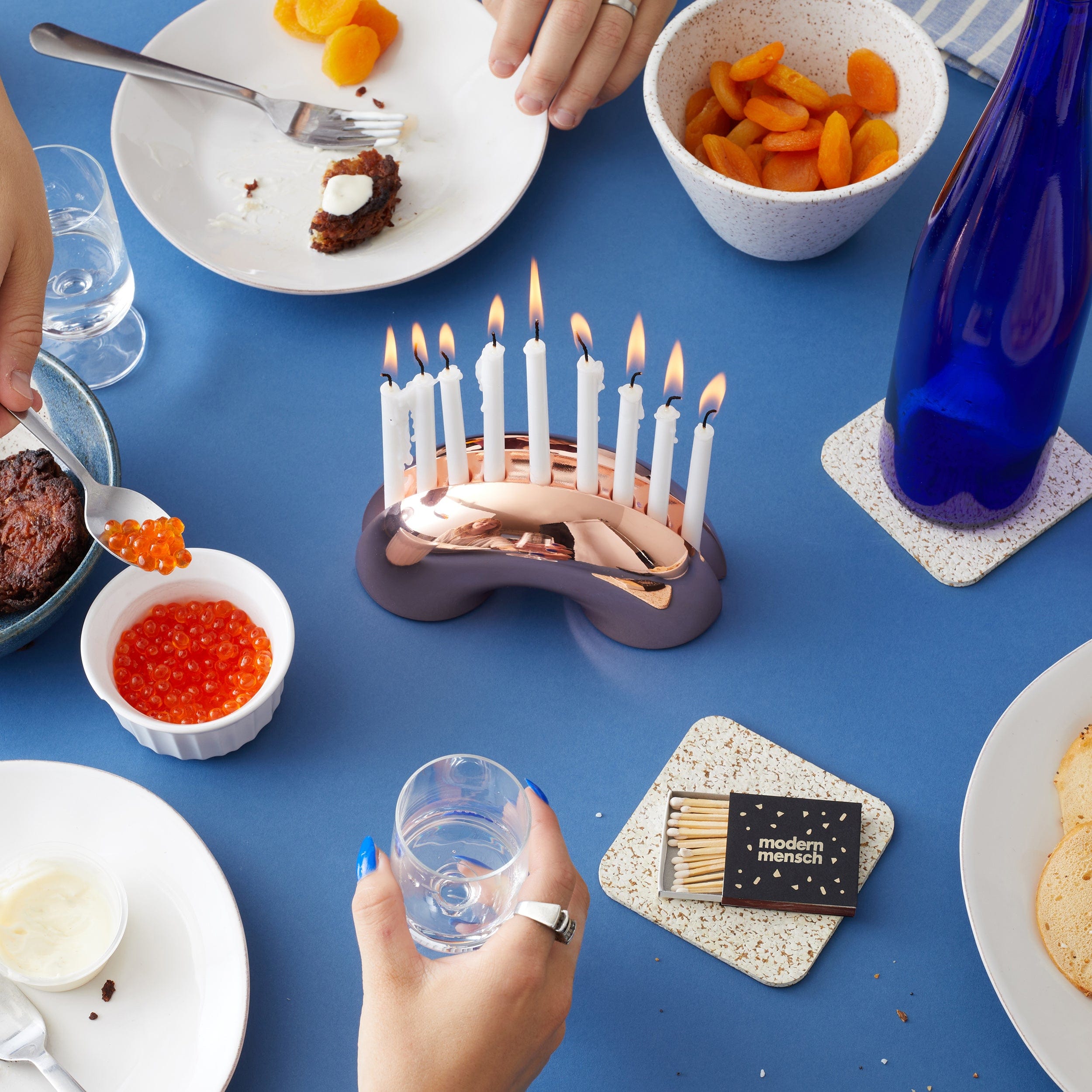 Nosh Menorah - Rose Gold、mySite、topwebapps