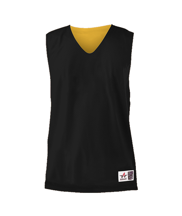 Badger Reversible Mesh Tank - Black/Gold、mySite、noshort