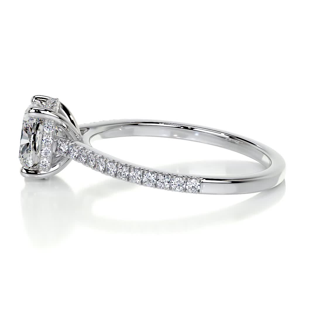 Deandra Lab Grown Diamond Ring -Platinum、mySite、hinf8tx79