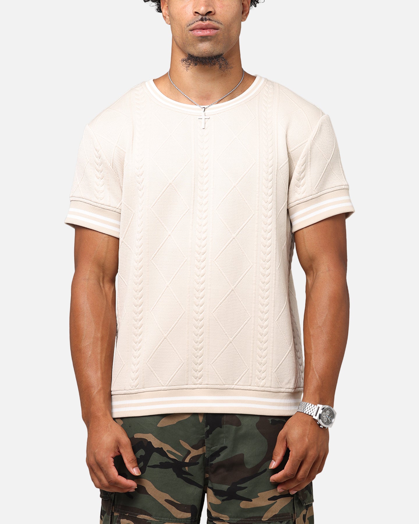 XXIII Danny T-Shirt Beige、mySite、zt4zffjzw