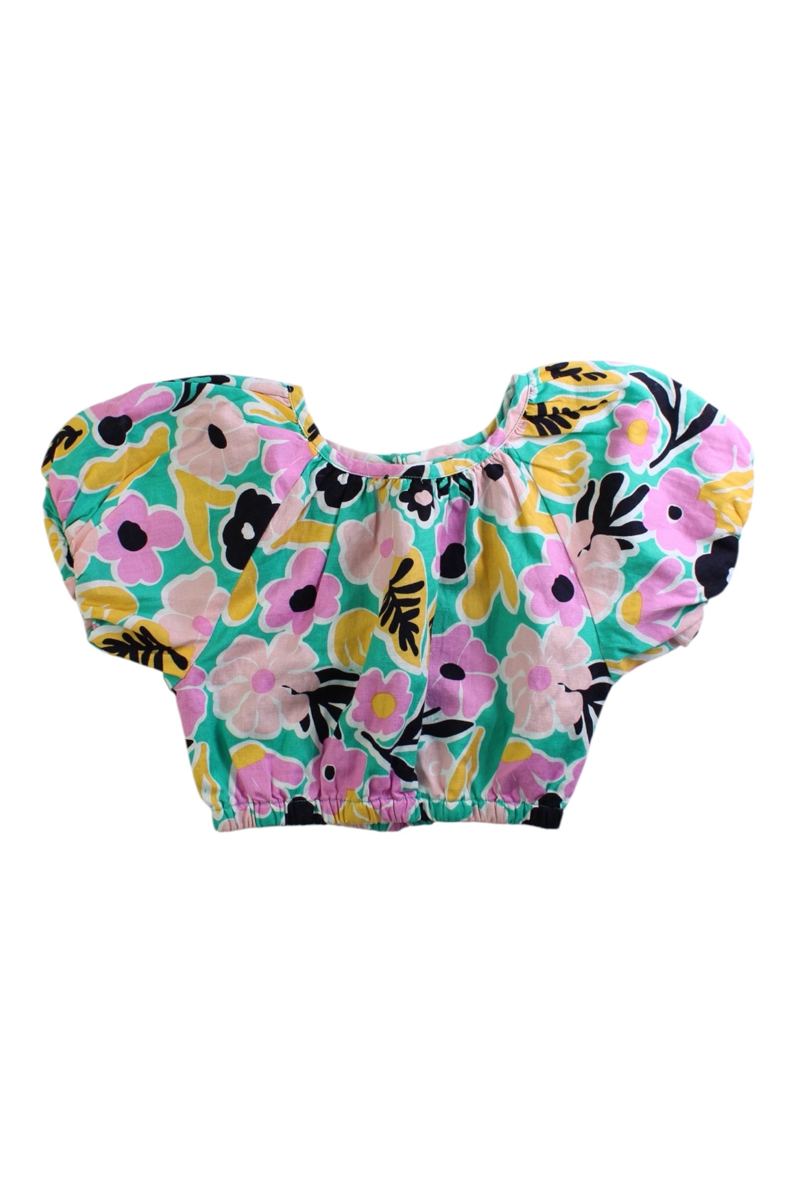 Seed Floral Short Sleeve Top 4T、mySite、g9winljtr