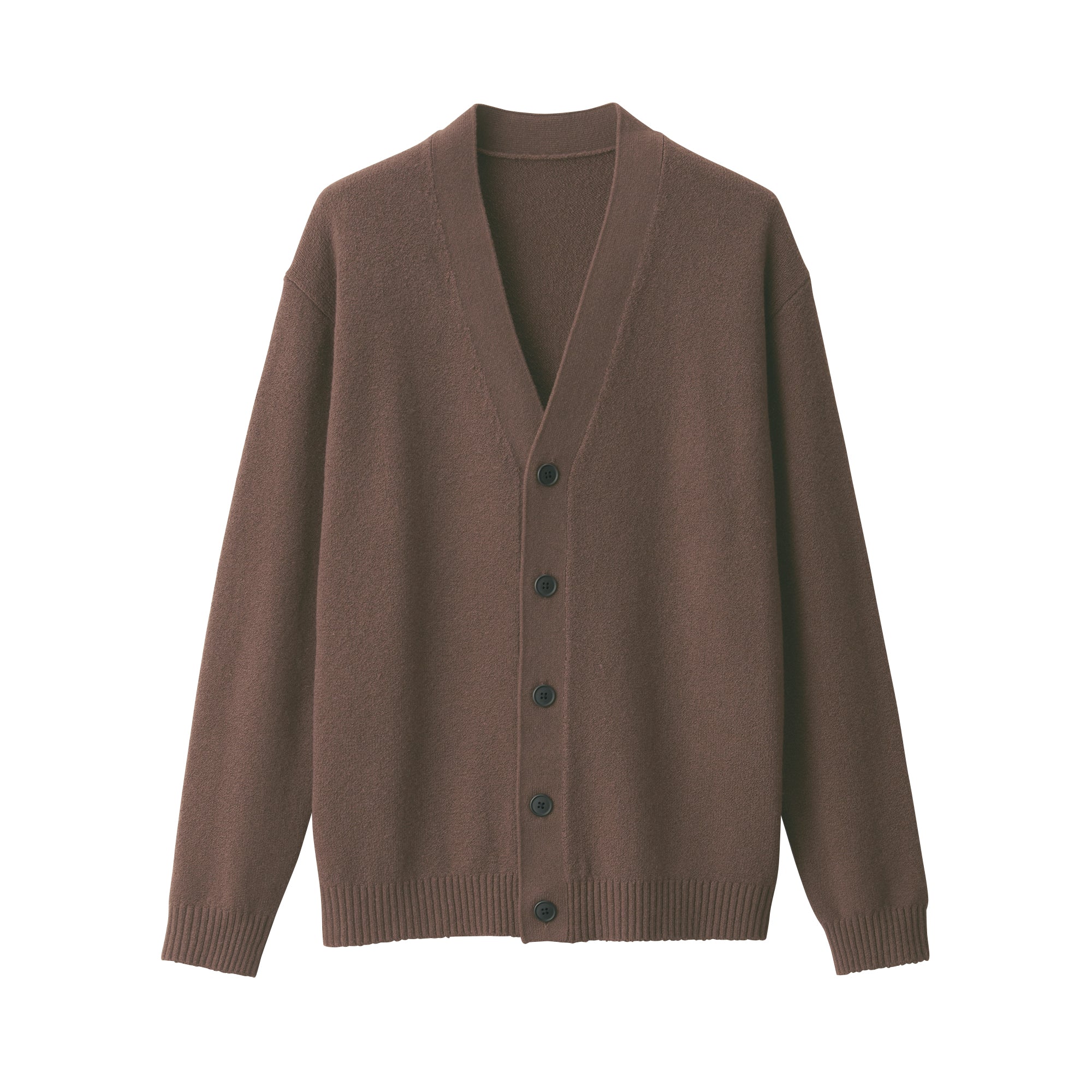  Men's Soy Fiber Mid-Gauge V-Neck Cardigan、mySite、sugarbowlscore