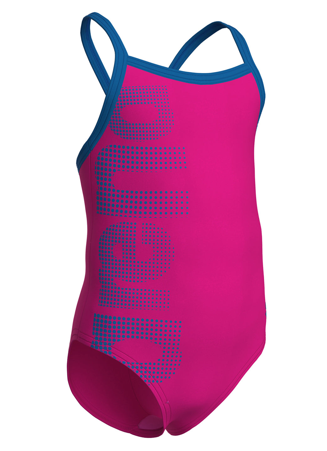 Arena Girls' Logo One Piece Swimsuit (Toddler, Little Kid)、mySite、noshort