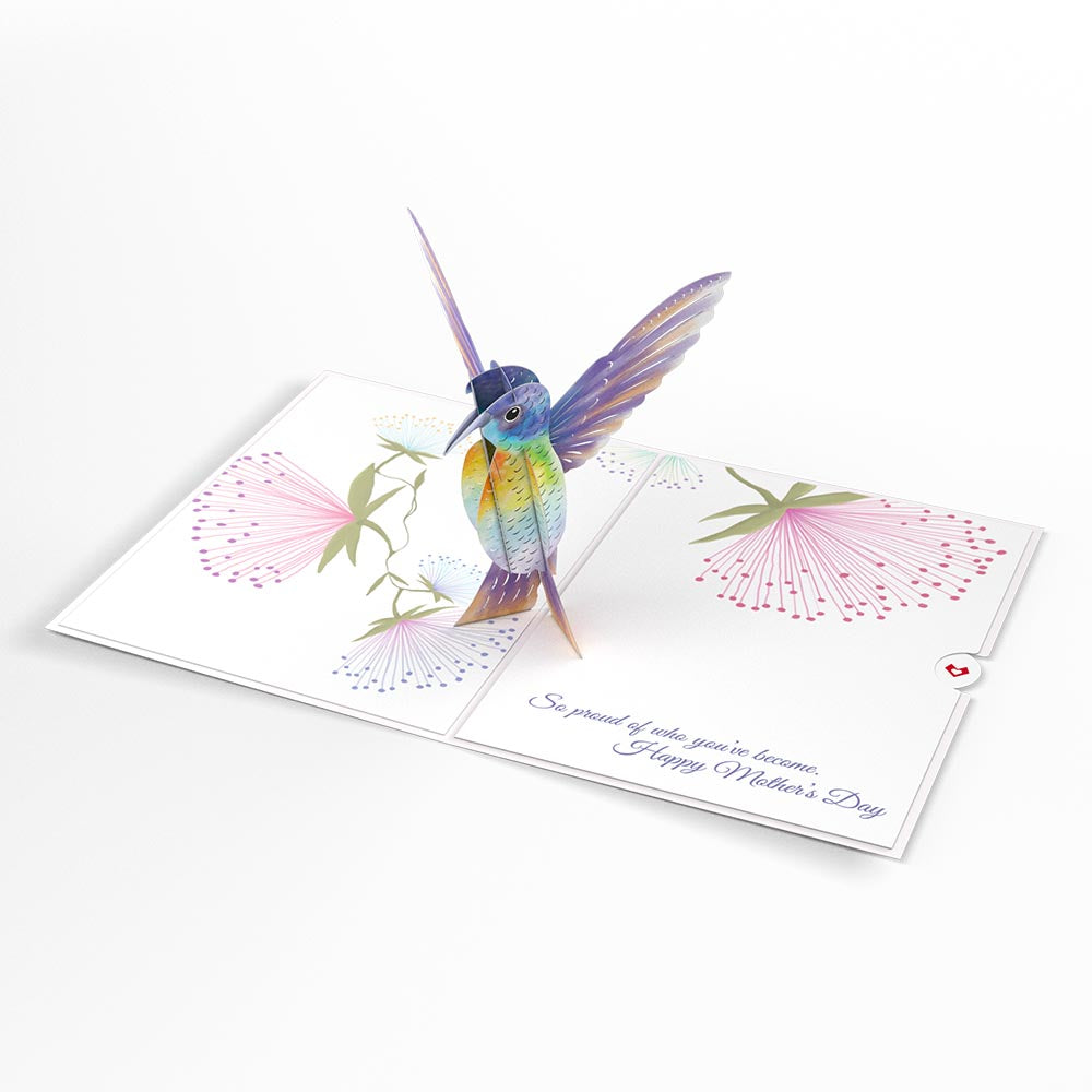 To My Daughter Mother’s Day Hummingbird Pop-Up Card、mySite、solidvoid