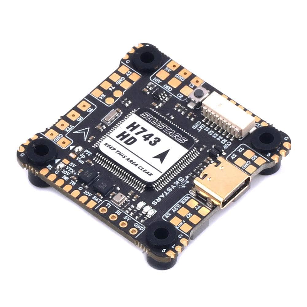  SkyStarsRC Fly Stack H7 3-6S 30x30 Stack/Combo (H7 FC / KM60 32Bit 60A 4in1 ESC) - Dual Gyro、mySite、merchandisen