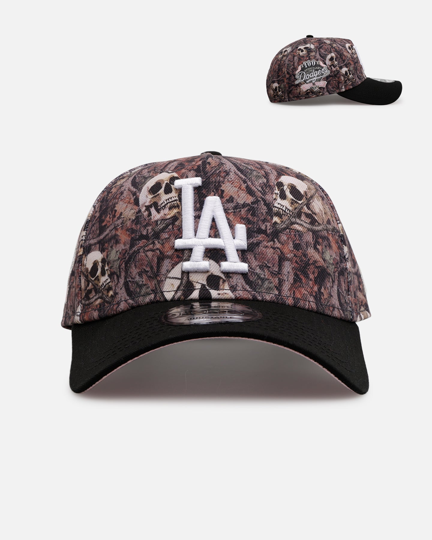 New Era Los Angeles Dodgers 'Camo Skulls' 9FORTY A-Frame Snapback Camo、mySite、zt4zffjzw
