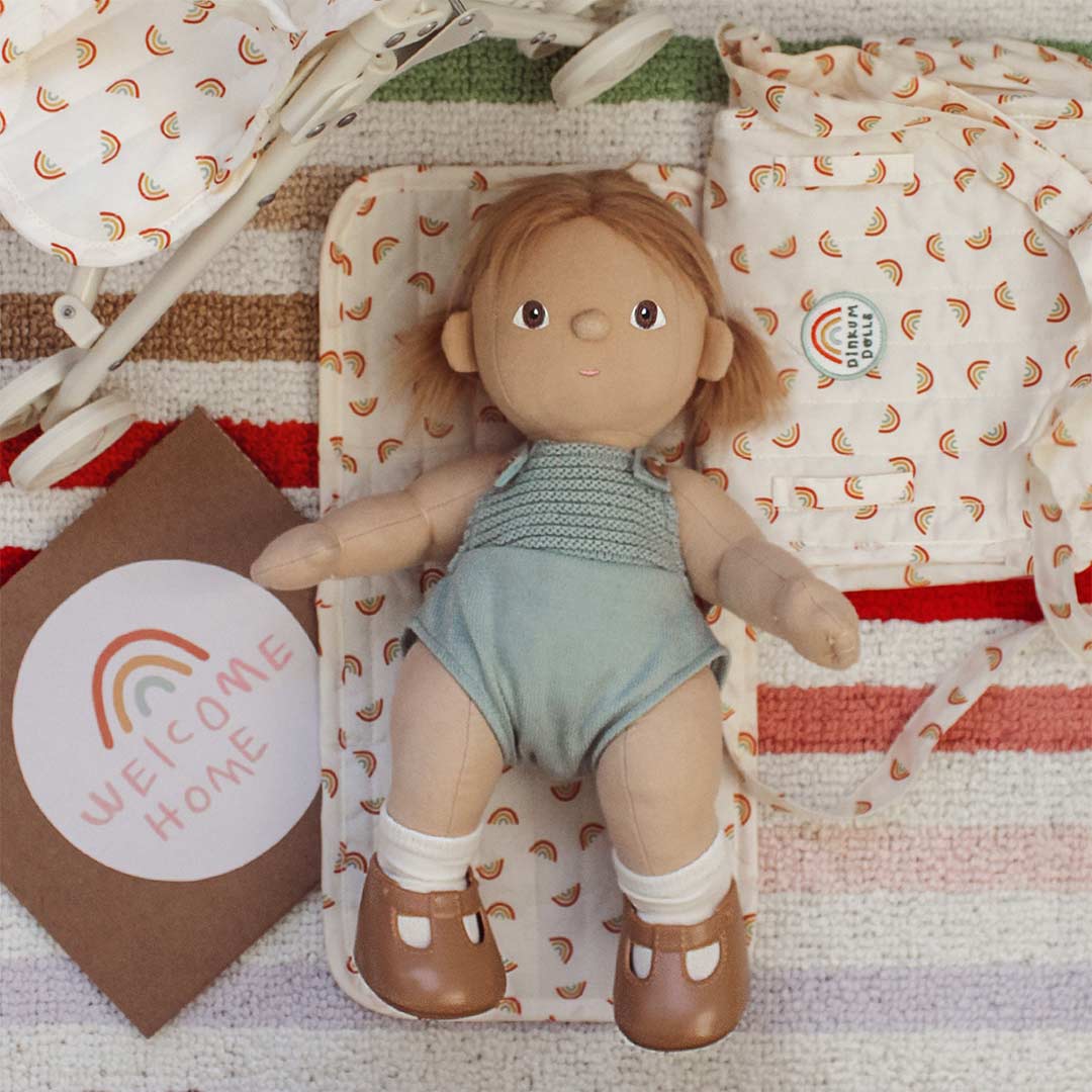  Olli Ella Carrie Convertible Changing Set - Rainbow Print、mySite、merchandisen