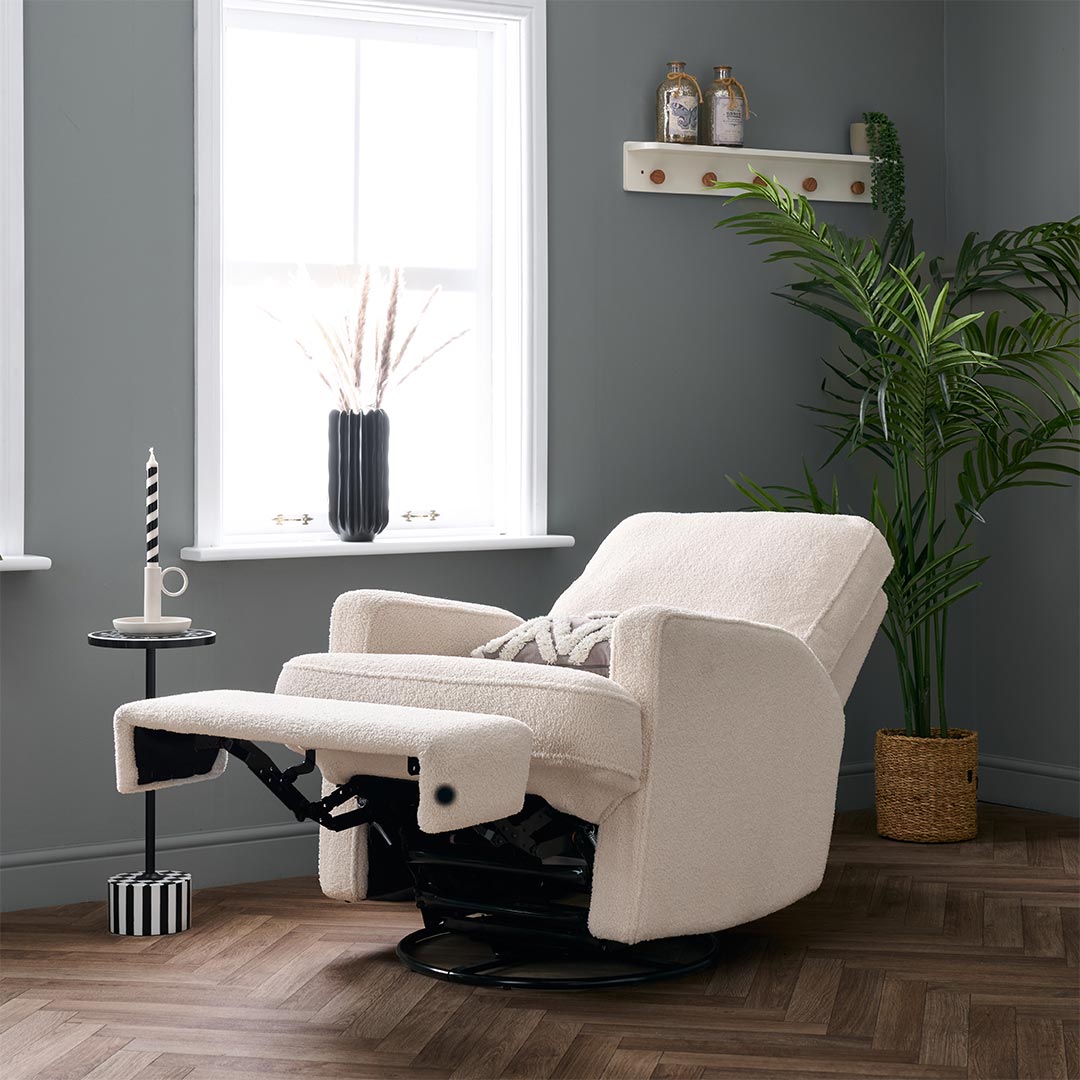  Obaby Madison Electric Recliner - Teddy Fabric Ivory、mySite、merchandisen