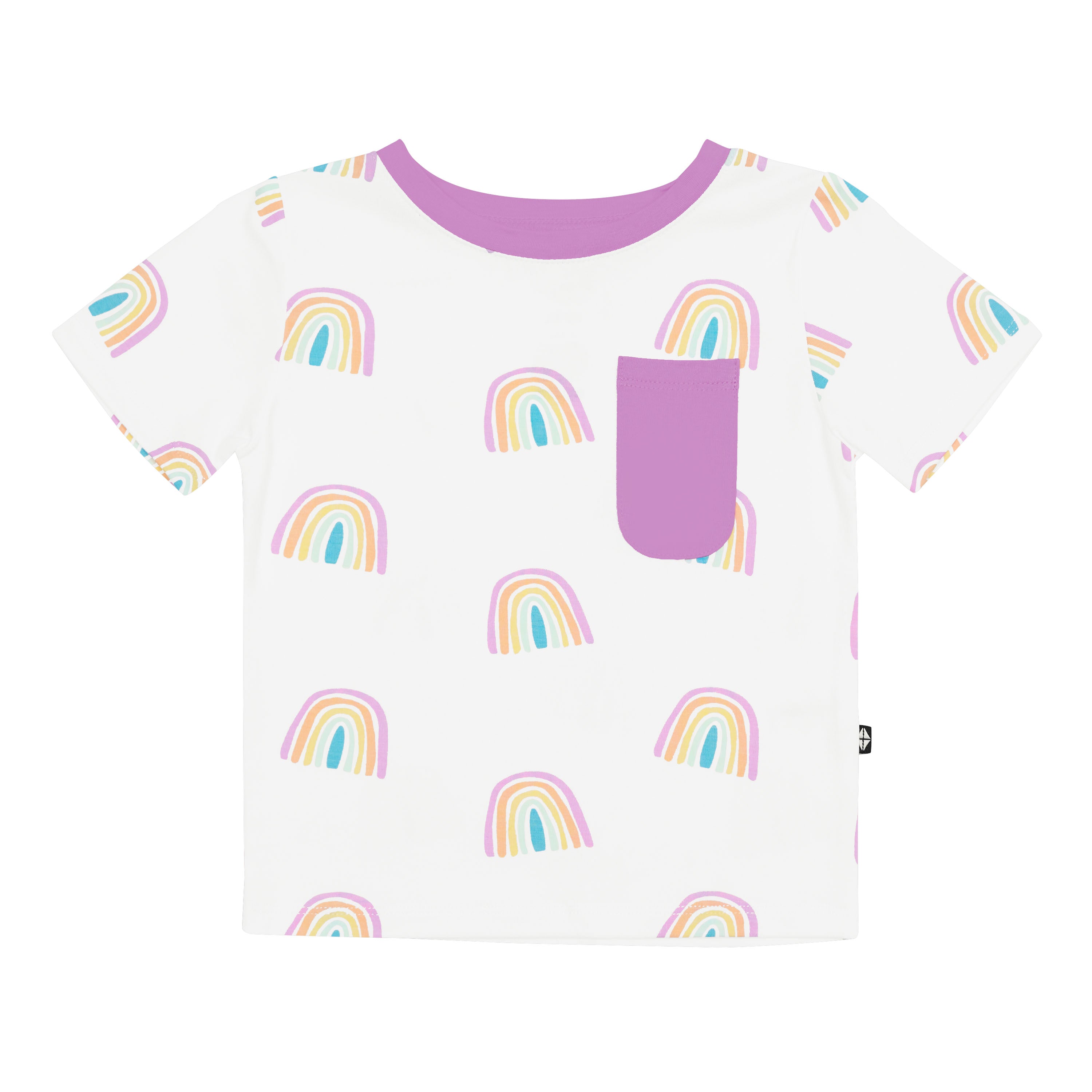  Toddler Crew Neck Tee in Poi Rainbow、mySite、layawaytickets
