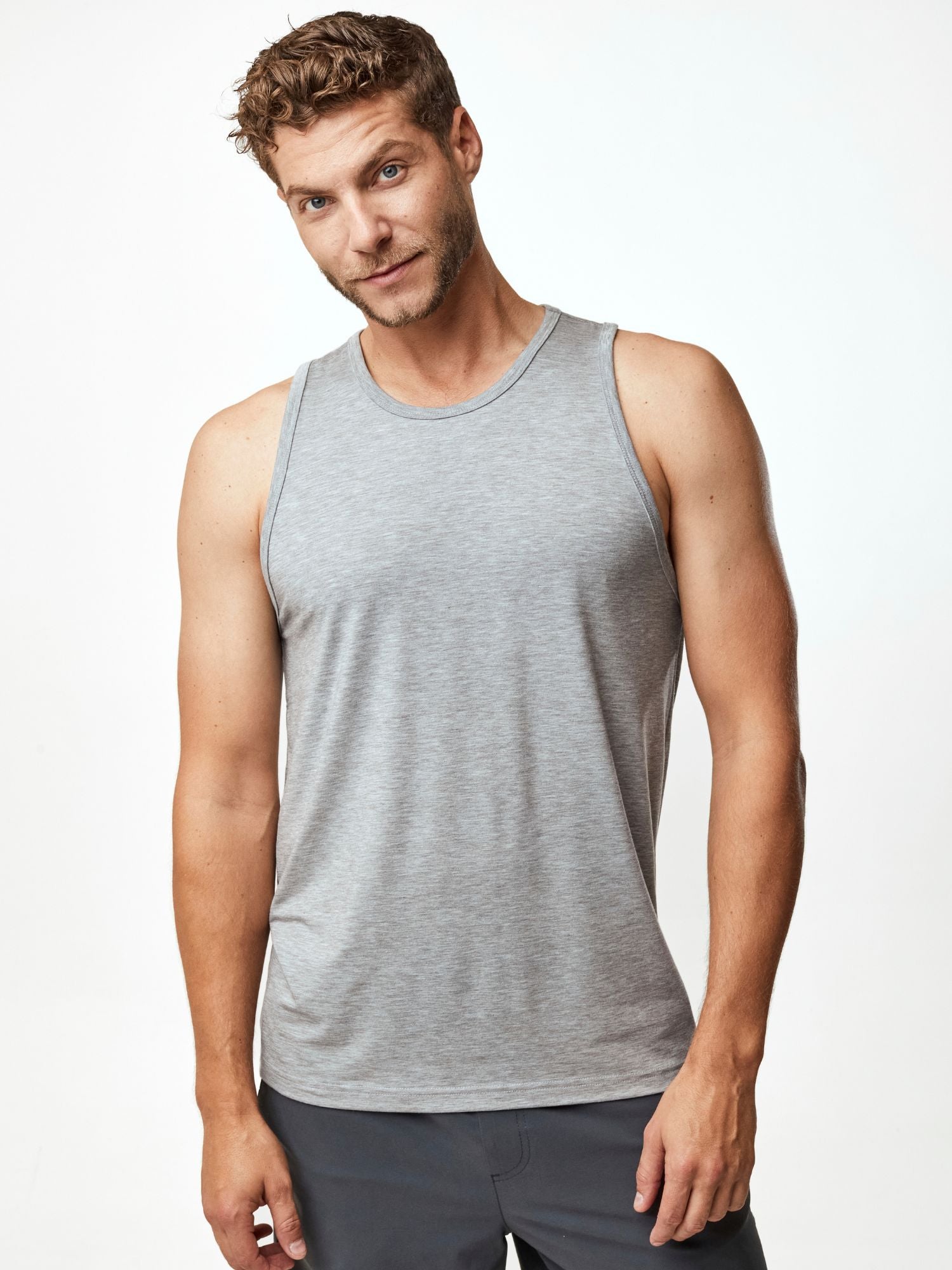  Heather Grey Performance Tank FINAL SALE、mySite、ghnorth