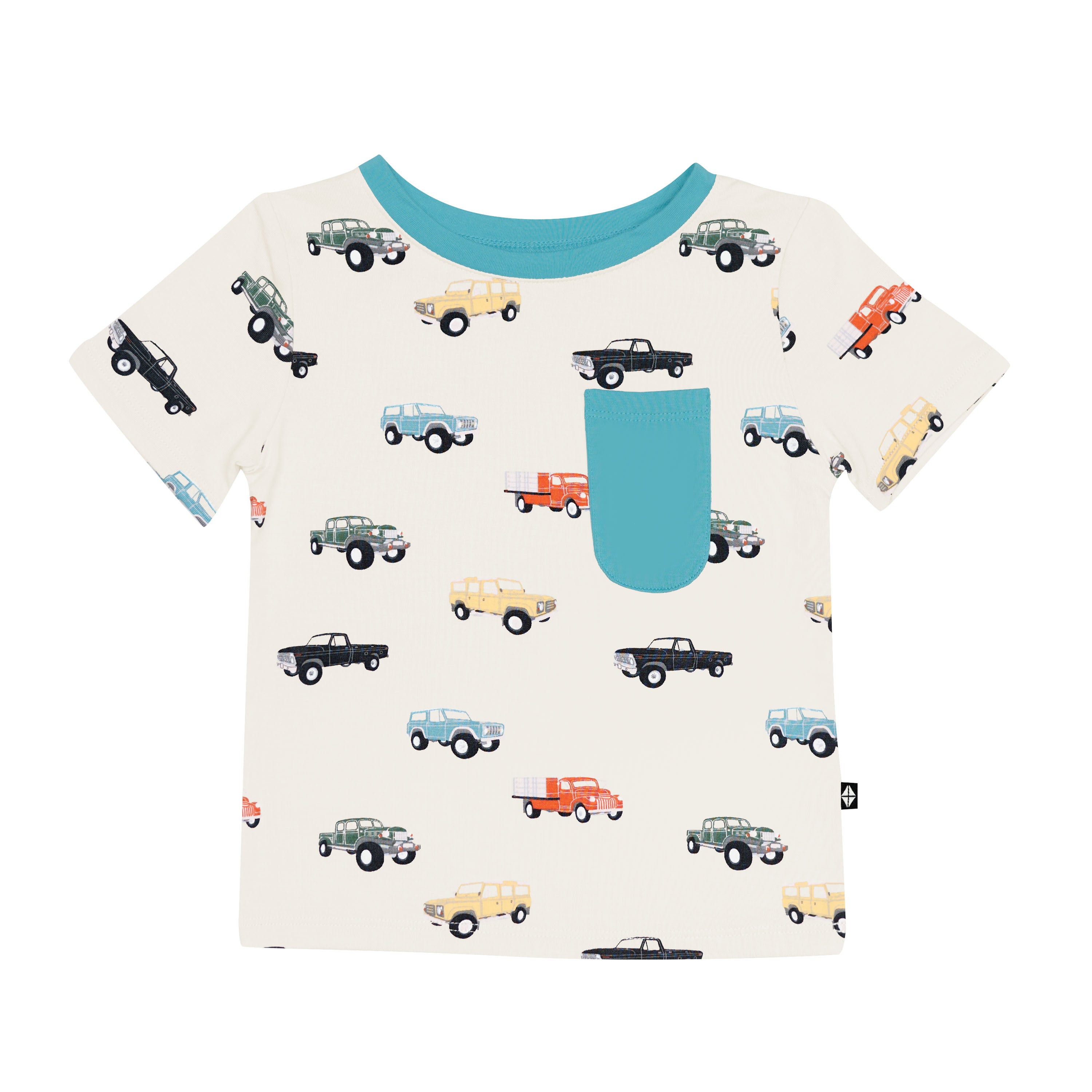  Toddler Crew Neck Tee in Vintage Truck、mySite、layawaytickets