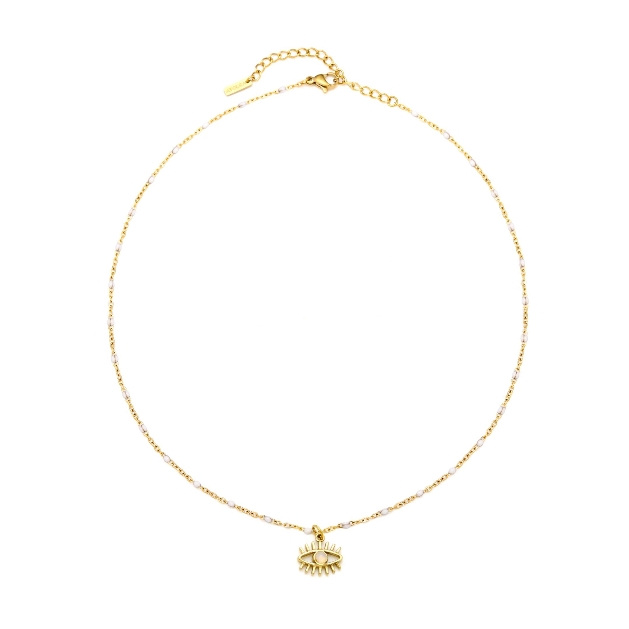 Opal Evil Eye Necklace、mySite、hinf8tx79