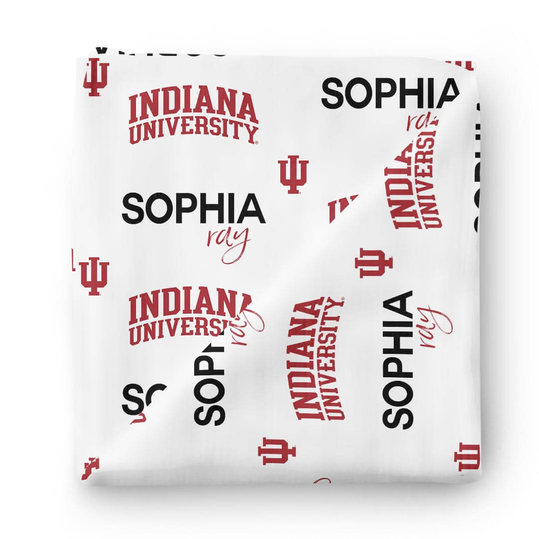  Indiana University | IU Personalized Swaddle、mySite、layawaytickets