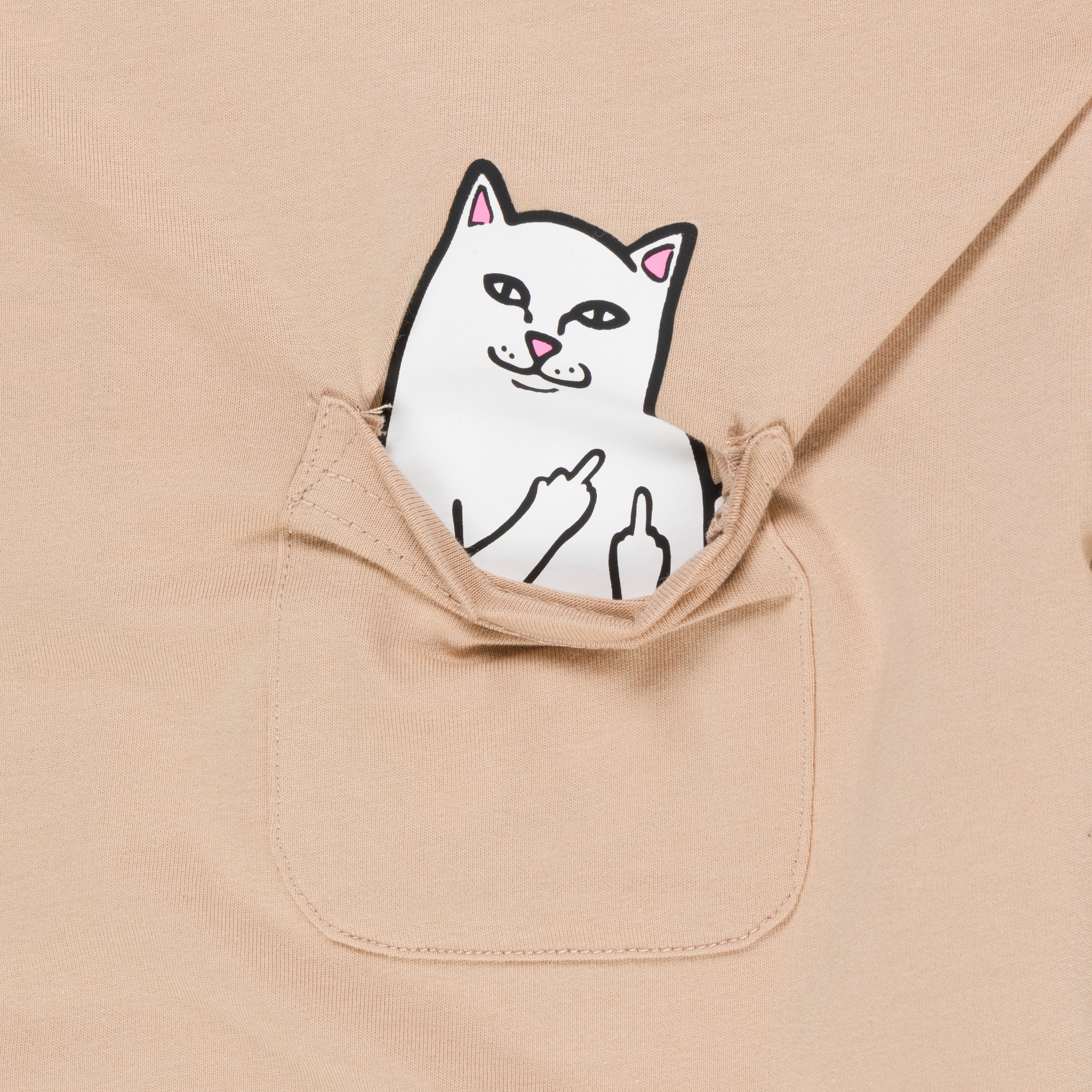  Lord Nermal Cropped Baby Pocket Tee (Almond)、mySite、merchandisen