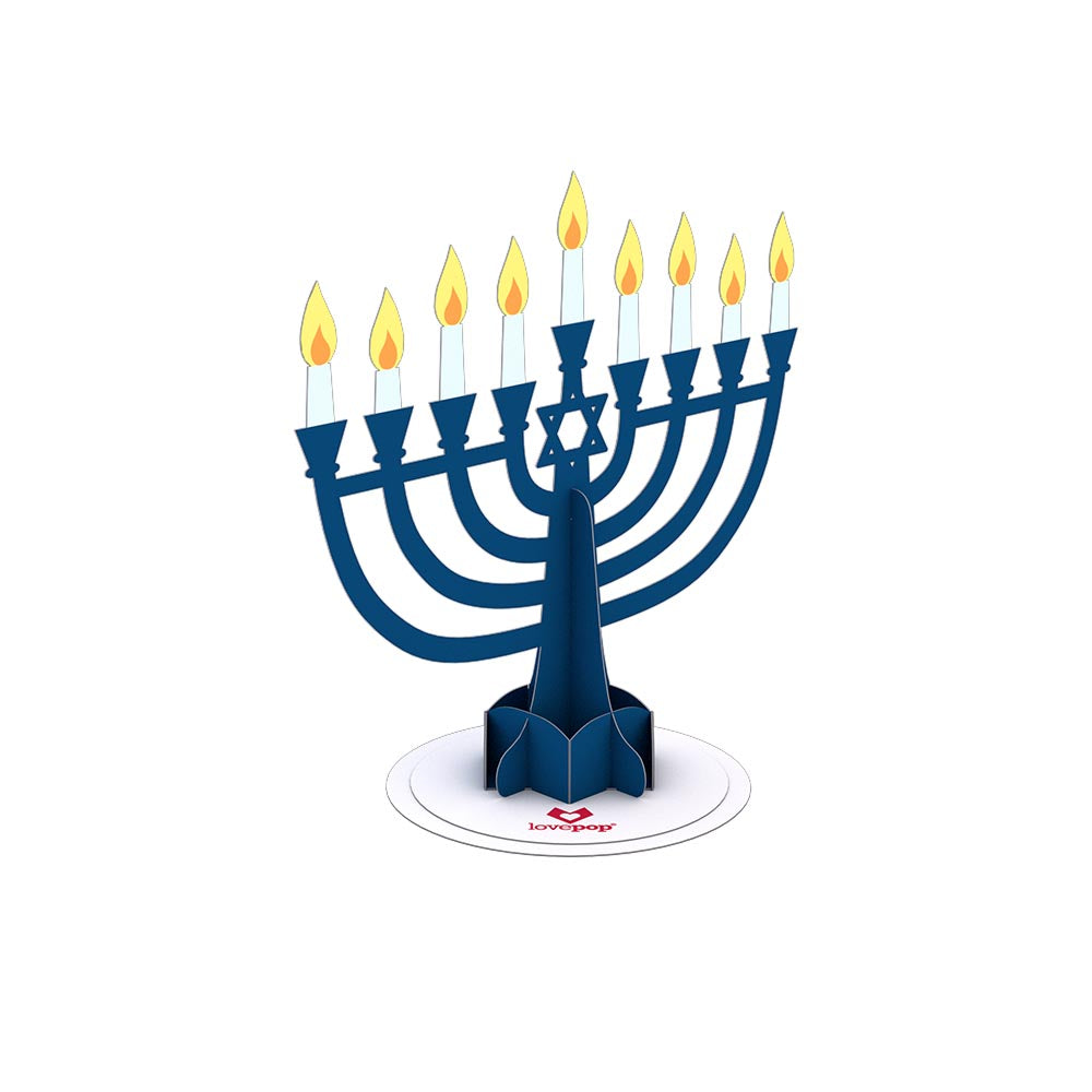Stickerpop™: Hanukkah Menorah (1-Pack)、mySite、solidvoid