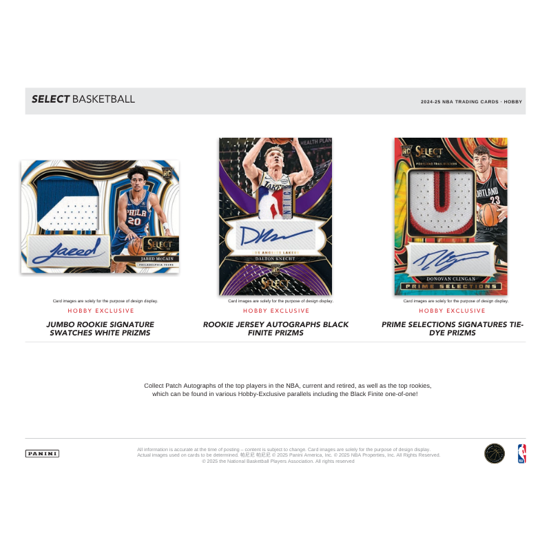 2024/25 Panini Select Basketball Hobby Box、mySite、waistdrama
