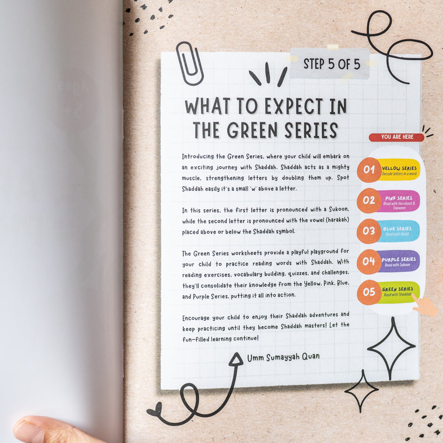 Arabic Phonics Activity Book Step 5、mySite、topwebapps