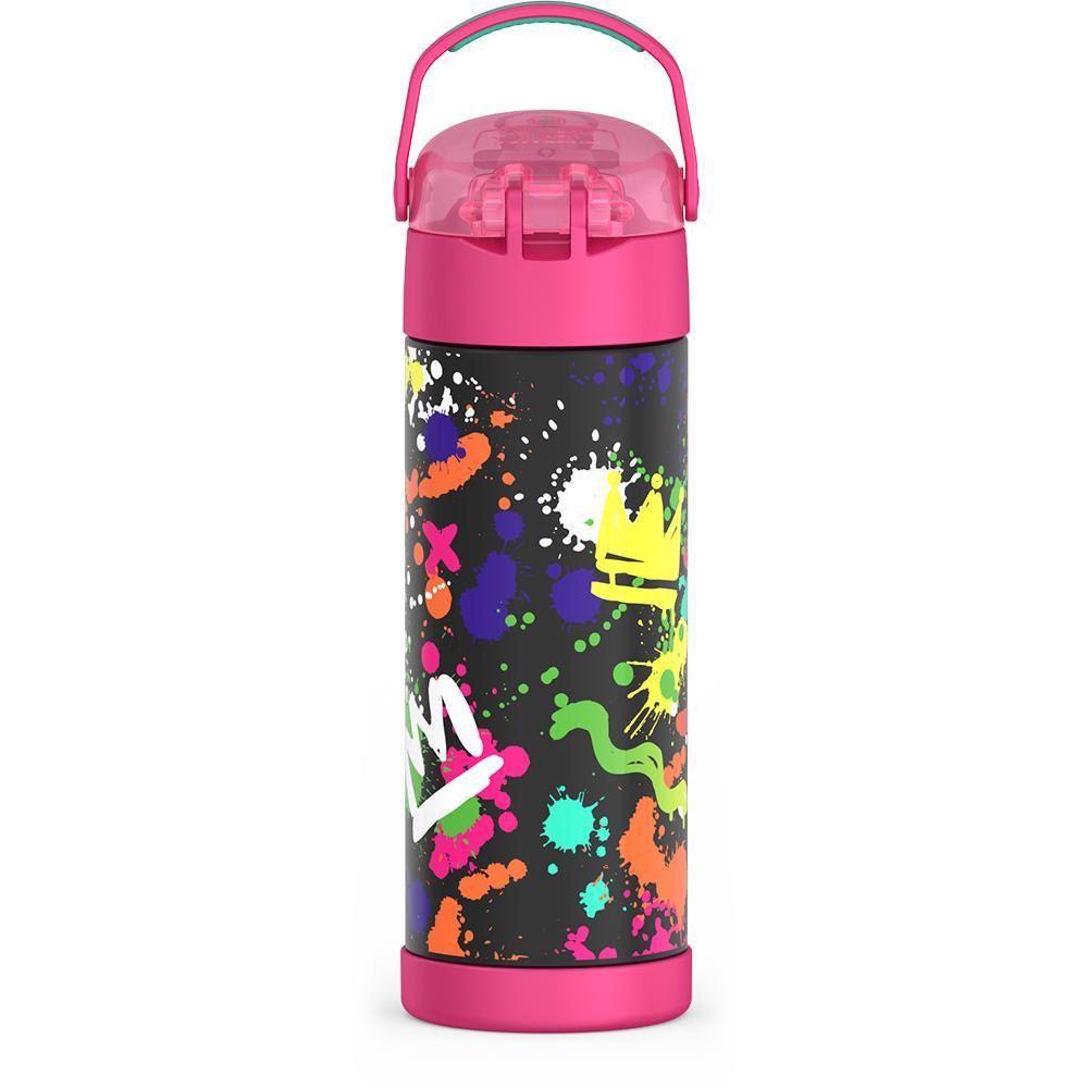 16oz FUNTAINER® WATER BOTTLE WITH LOCKING LID、mySite、noshort